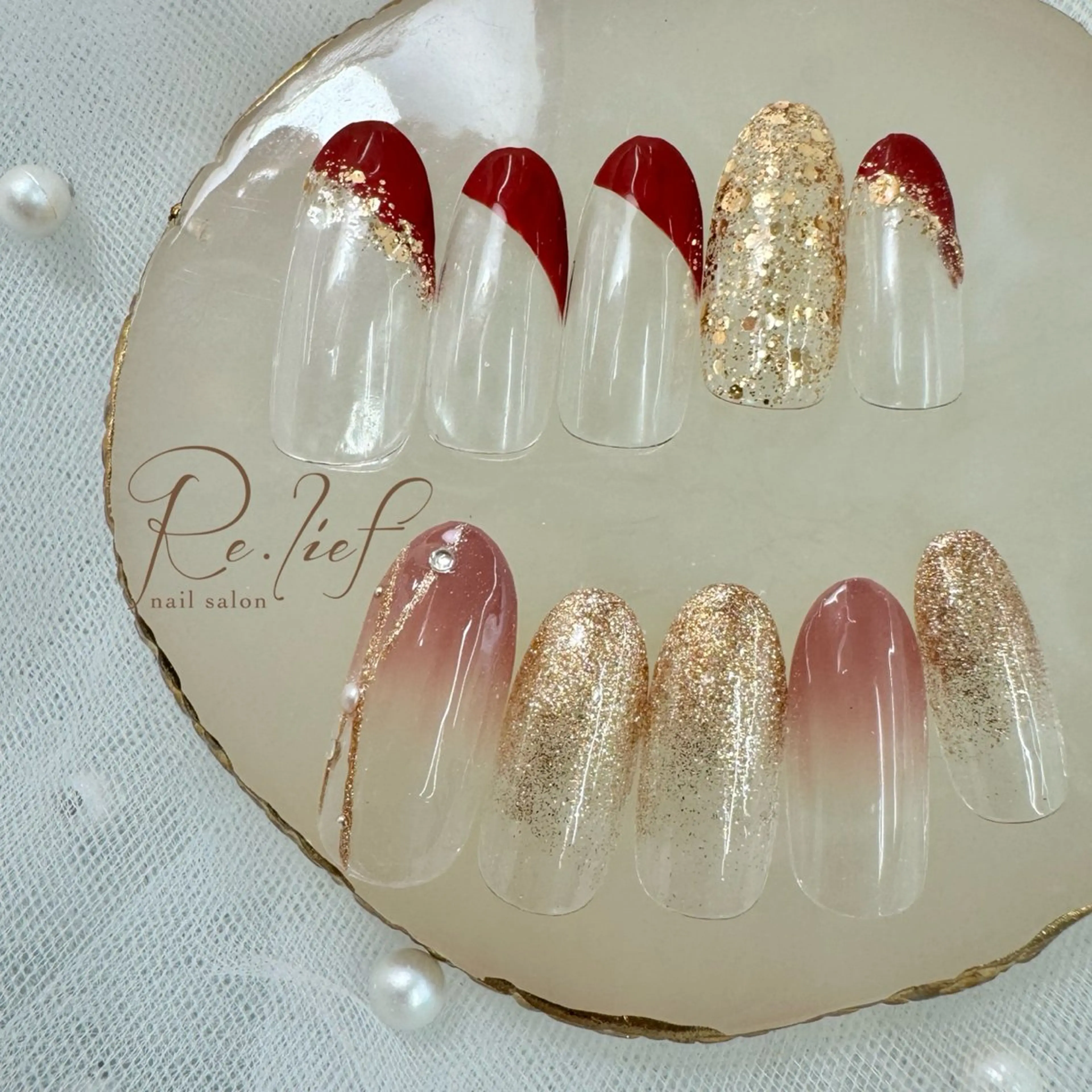 ネイル re.lief nailのネイルデザイン