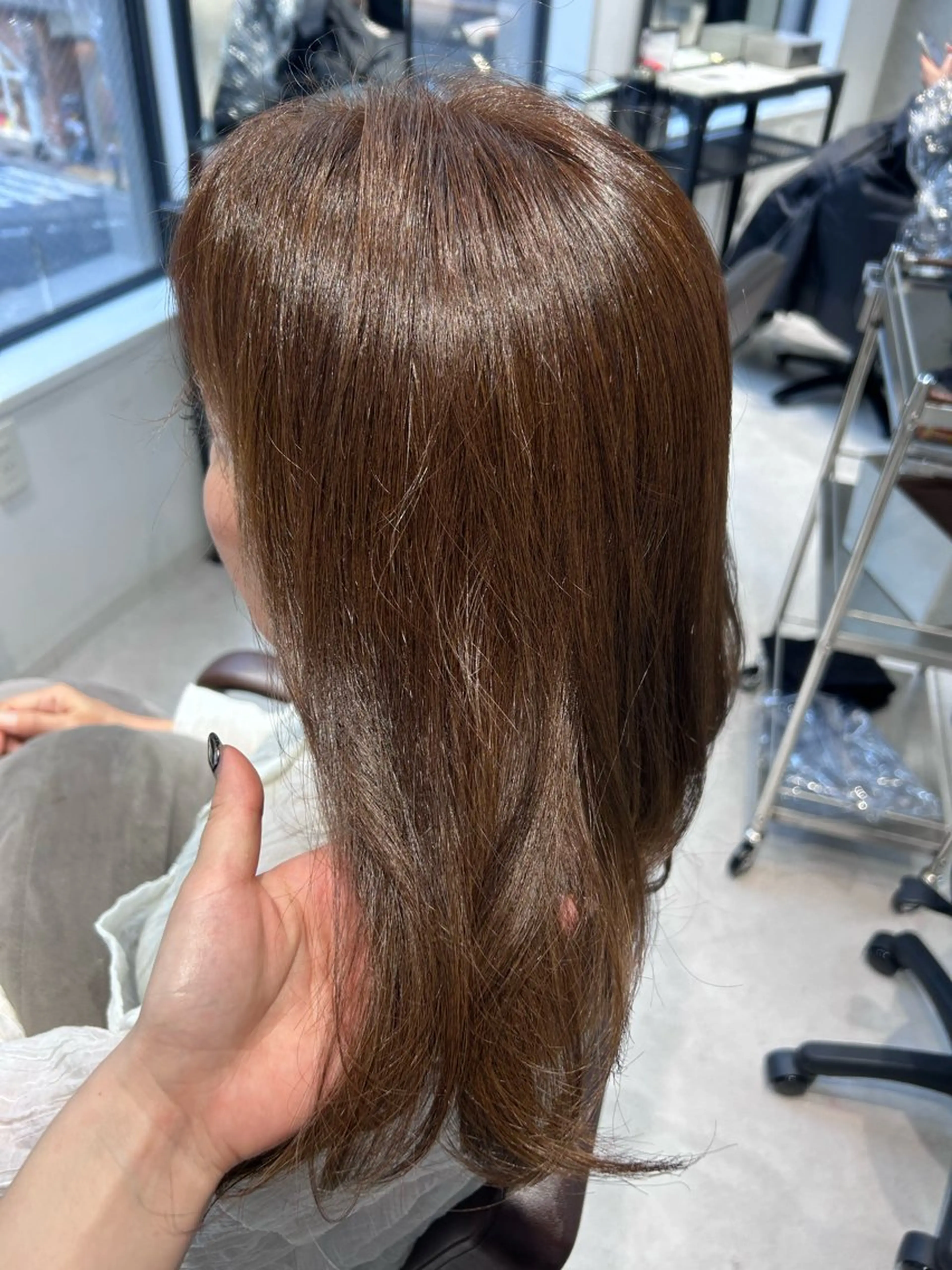 ロング カラー caho／韓国ヘア 盛れStyle🩶✨のヘアスタイル