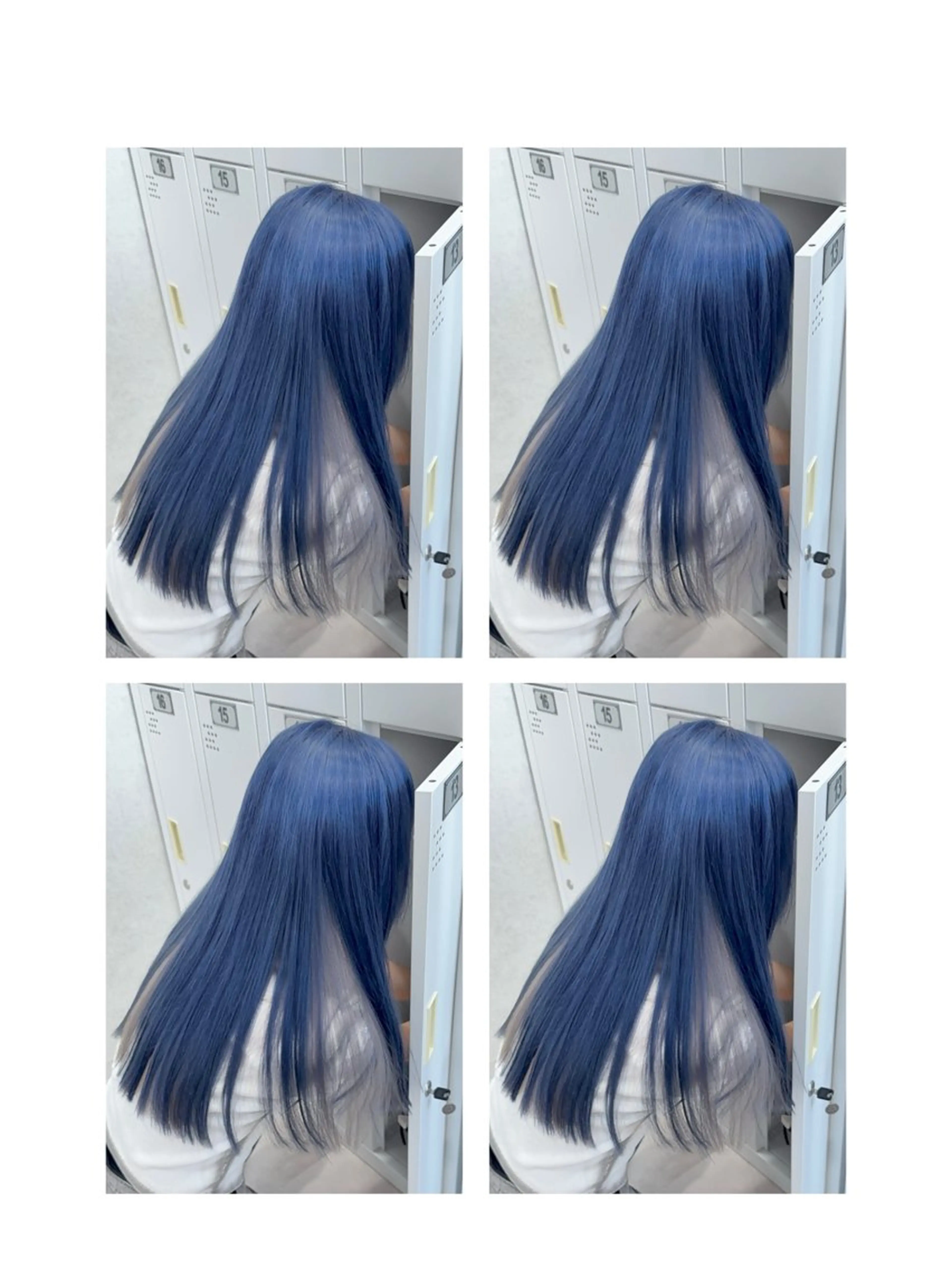 ロング カラー ヘアカラー 🧸垢抜けハイトーン 🫧𖤐⡱れんのヘアスタイル