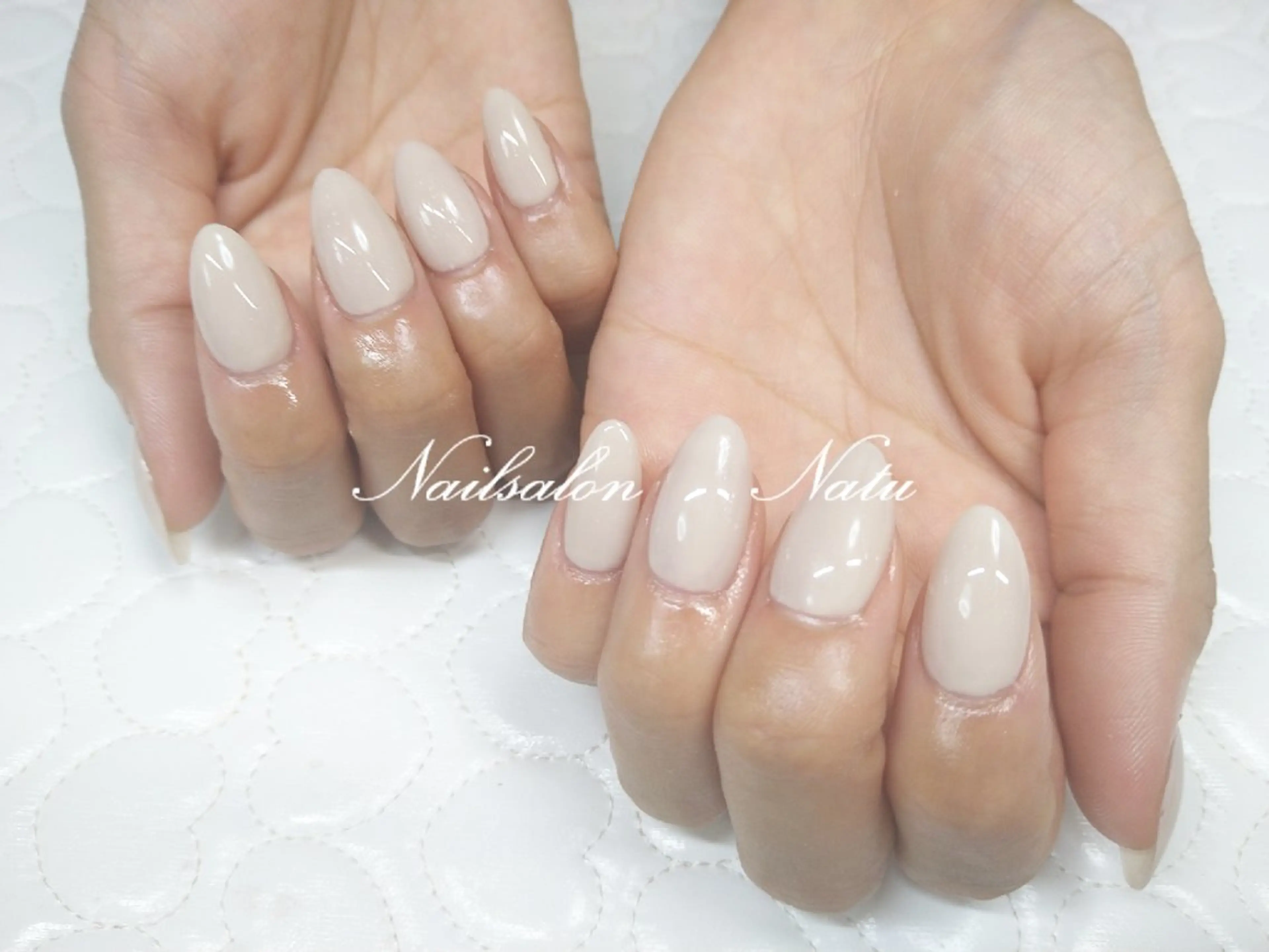 ネイル 長さ出し ショートネイル nailsalon　 Natuのネイルデザイン