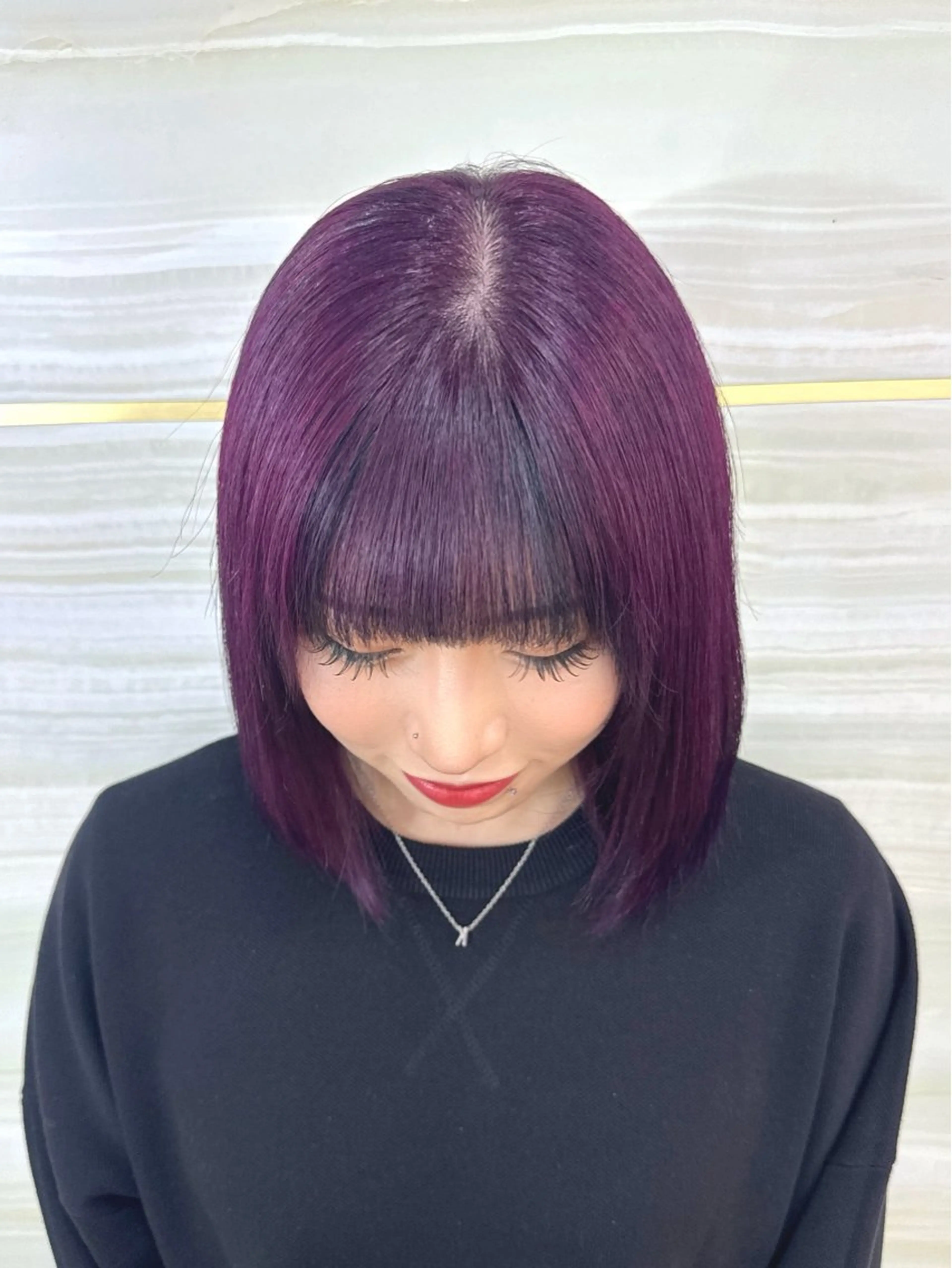 ショート カラー カット ヘアカラー 🩶鈴木茉奈🩶艶髪 /透明感/暖色カラーのヘアスタイル