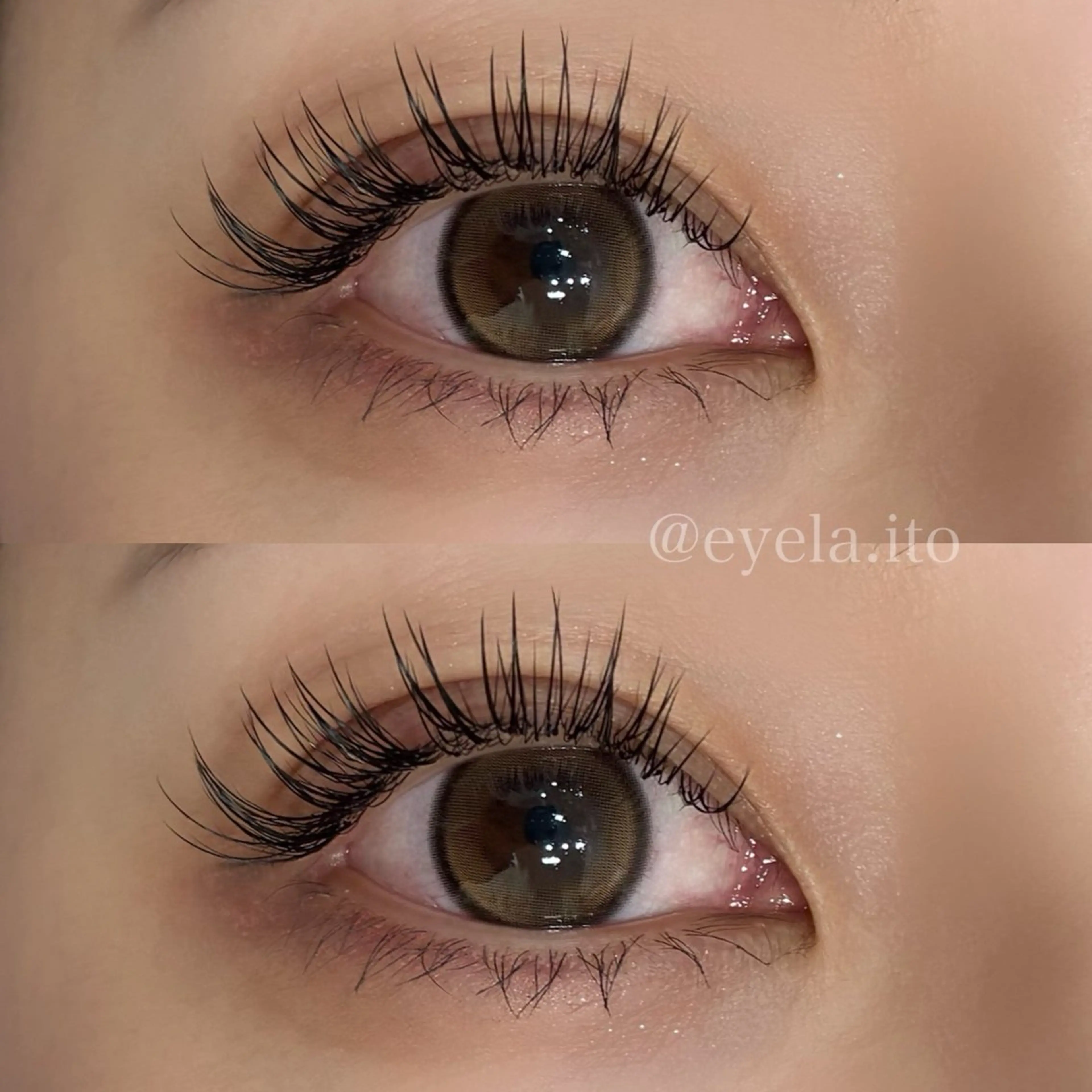 【ミニモ当日限定💗】フラットラッシュ100本までつけ放題🌟ブラウンカラー変更無料◎の写真