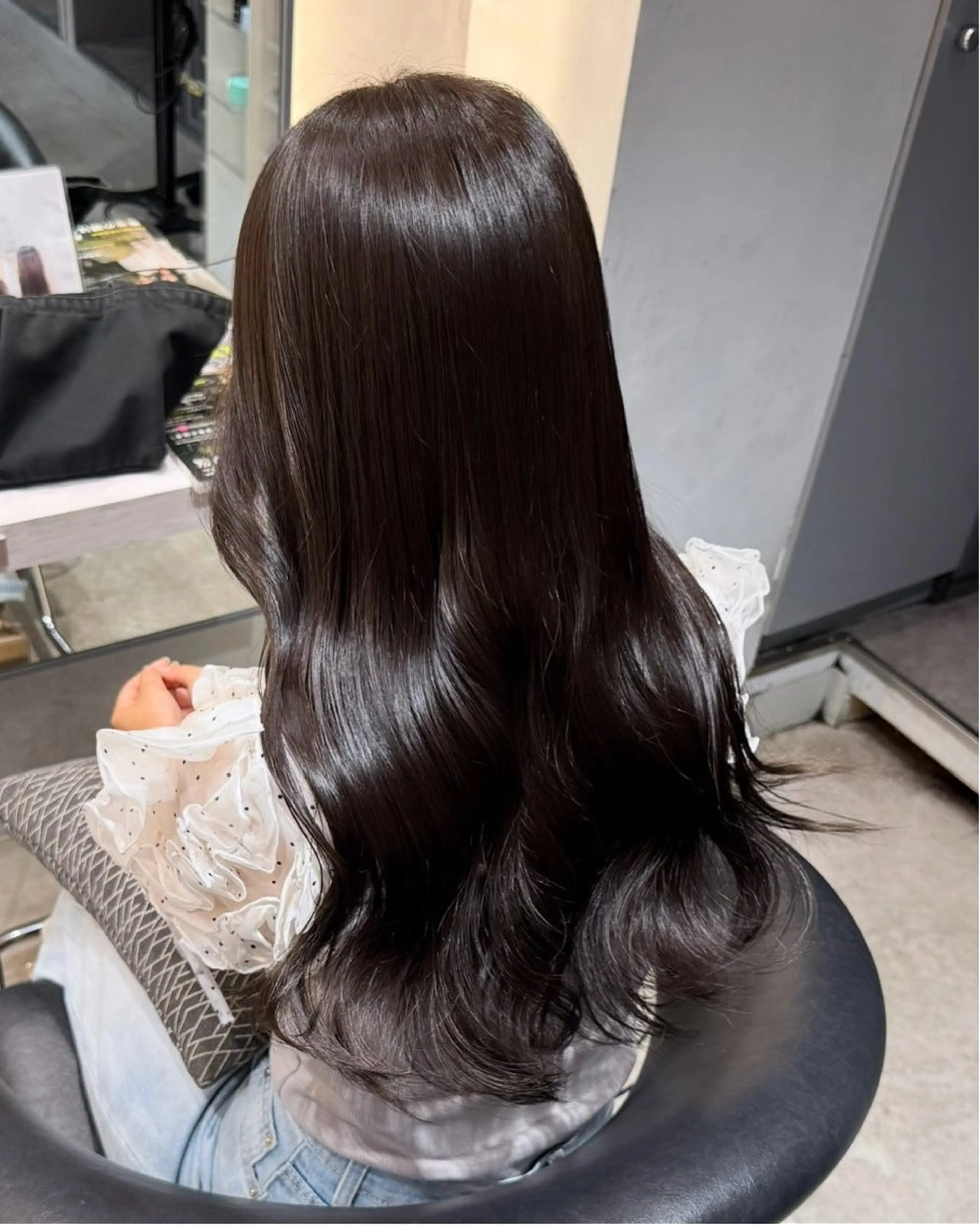 ロング カラー 縮毛矯正 🥣marumo koharu🥣のヘアスタイル