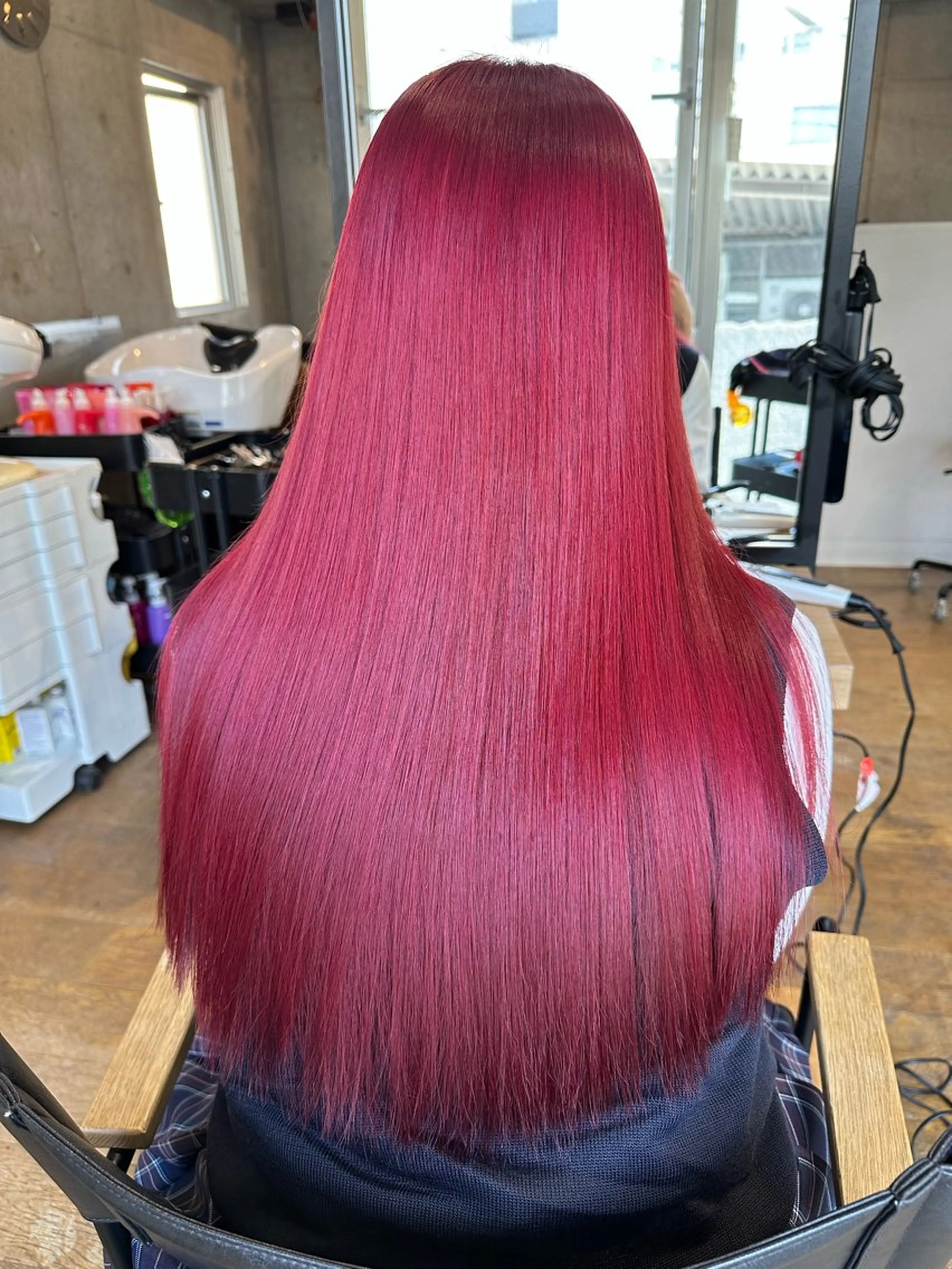 ロング カラー アディクシーカラー ベージュカラー ブリーチ ケアブリーチ ダブルカラー DAIKIベージュ 🍂レイヤーカットのヘアスタイル