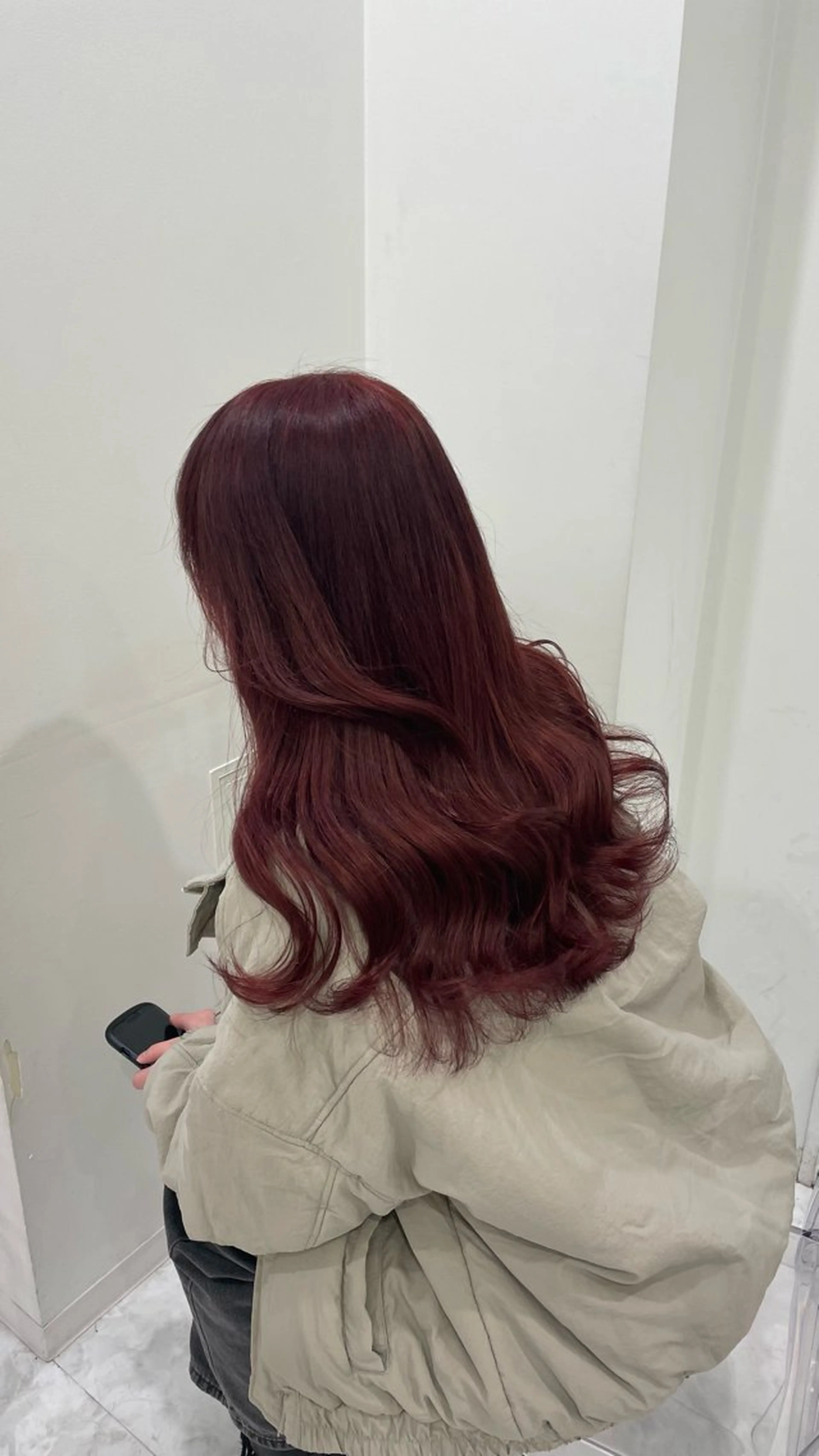 ロング カラー ヘアカラー トリートメント ヘアセット 中韓レイヤー/ ブラウン🤎はやとのヘアスタイル