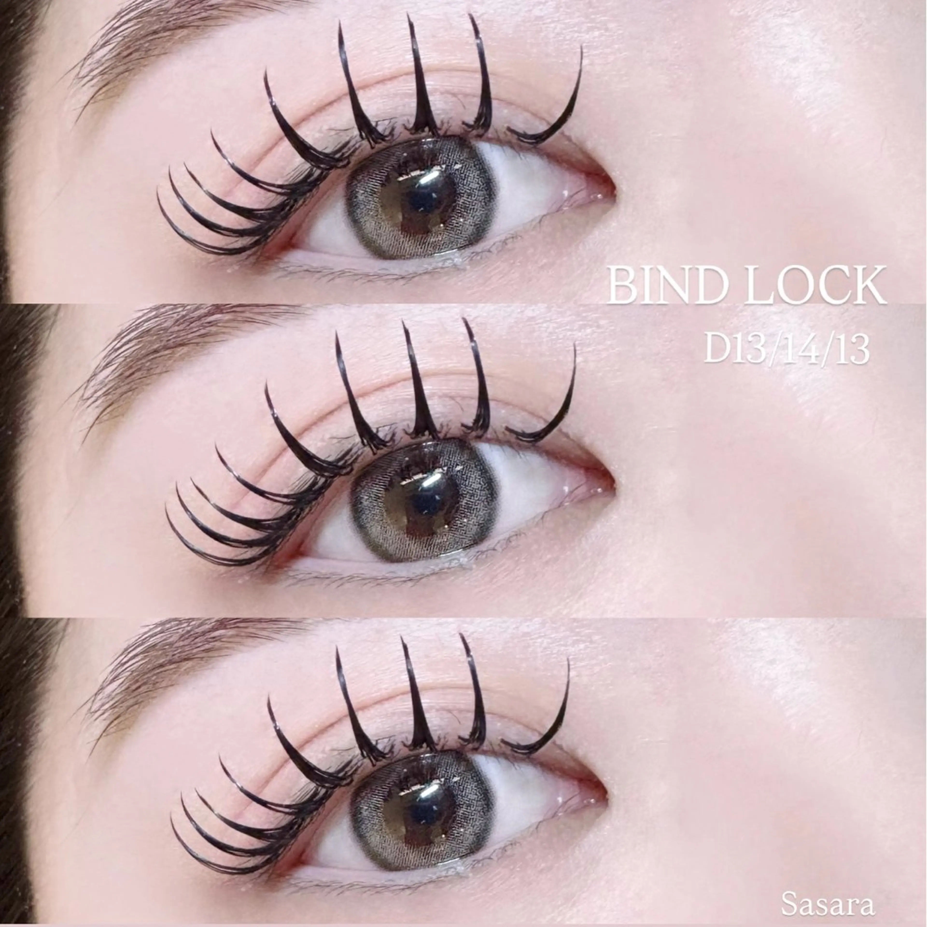 マツエク・マツパ マツエク 🍒束間まつ毛ෆ sasara🍒のマツエク・マツパデザイン