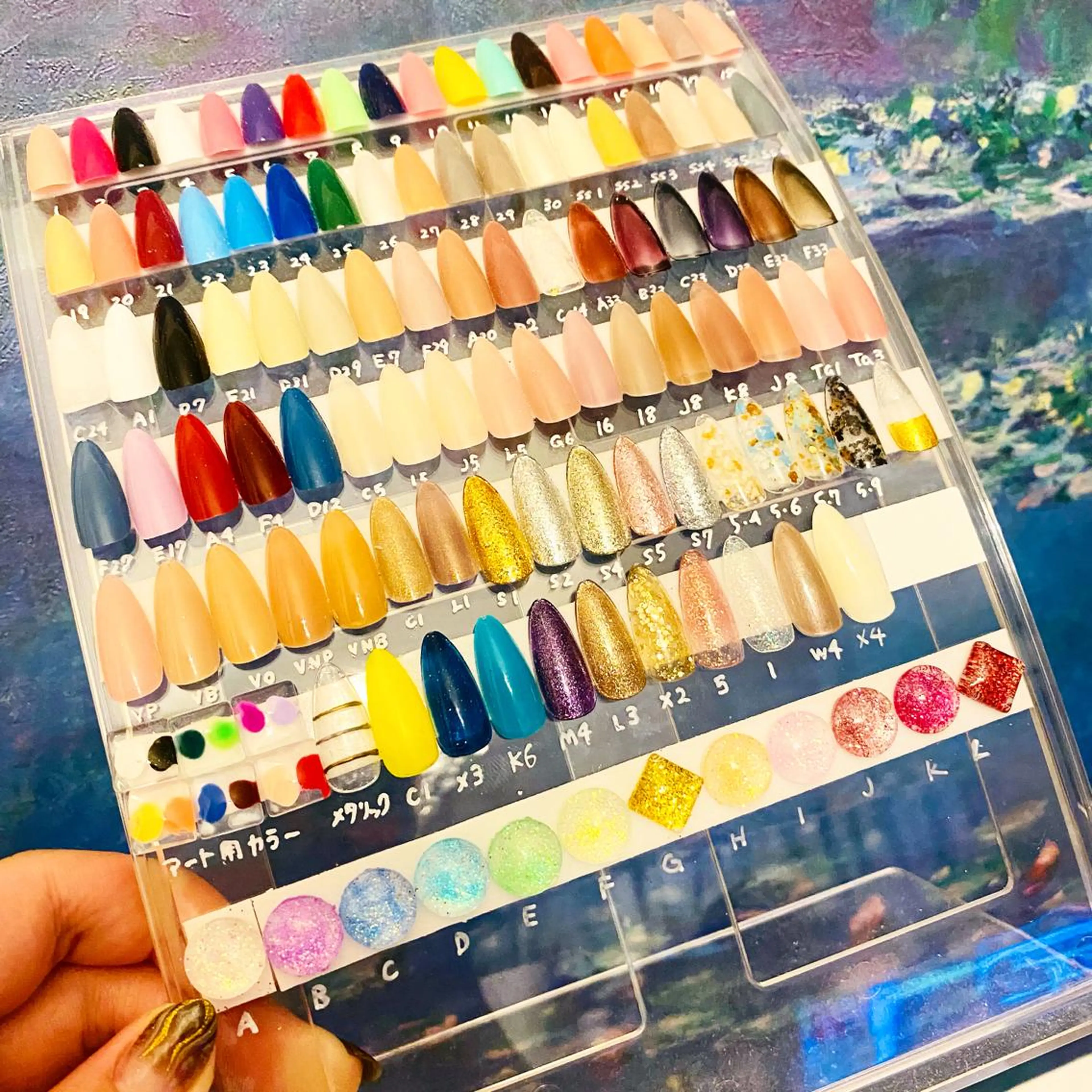 ネイル キラキラネイル ラメ(グリッター) ワンカラーネイル ハンドネイル Chandra nail&tarotのネイルデザイン