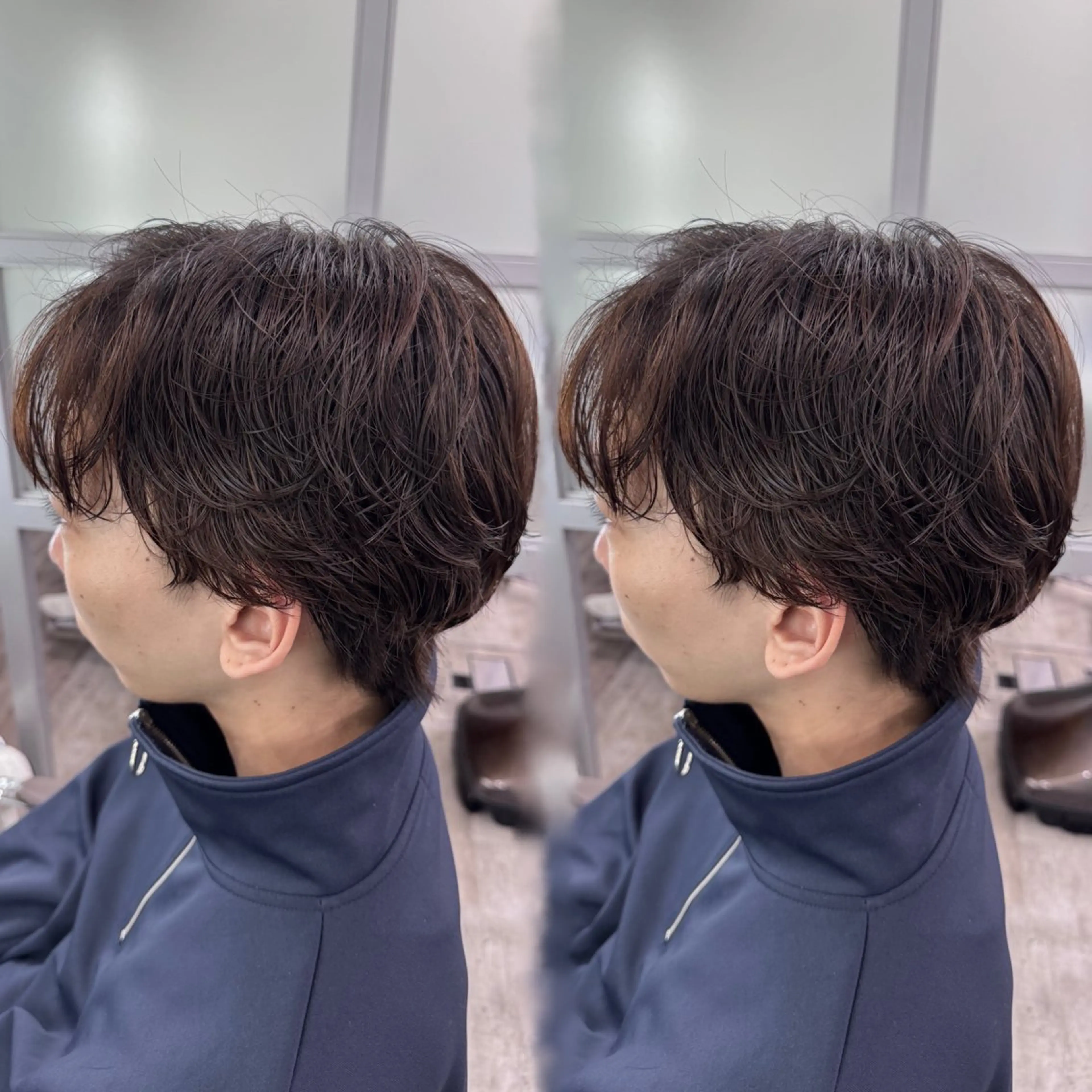 パーマ メンズ カット パーマ 🦖韓国風/メンズ /パーマ/羽根田のヘアスタイル