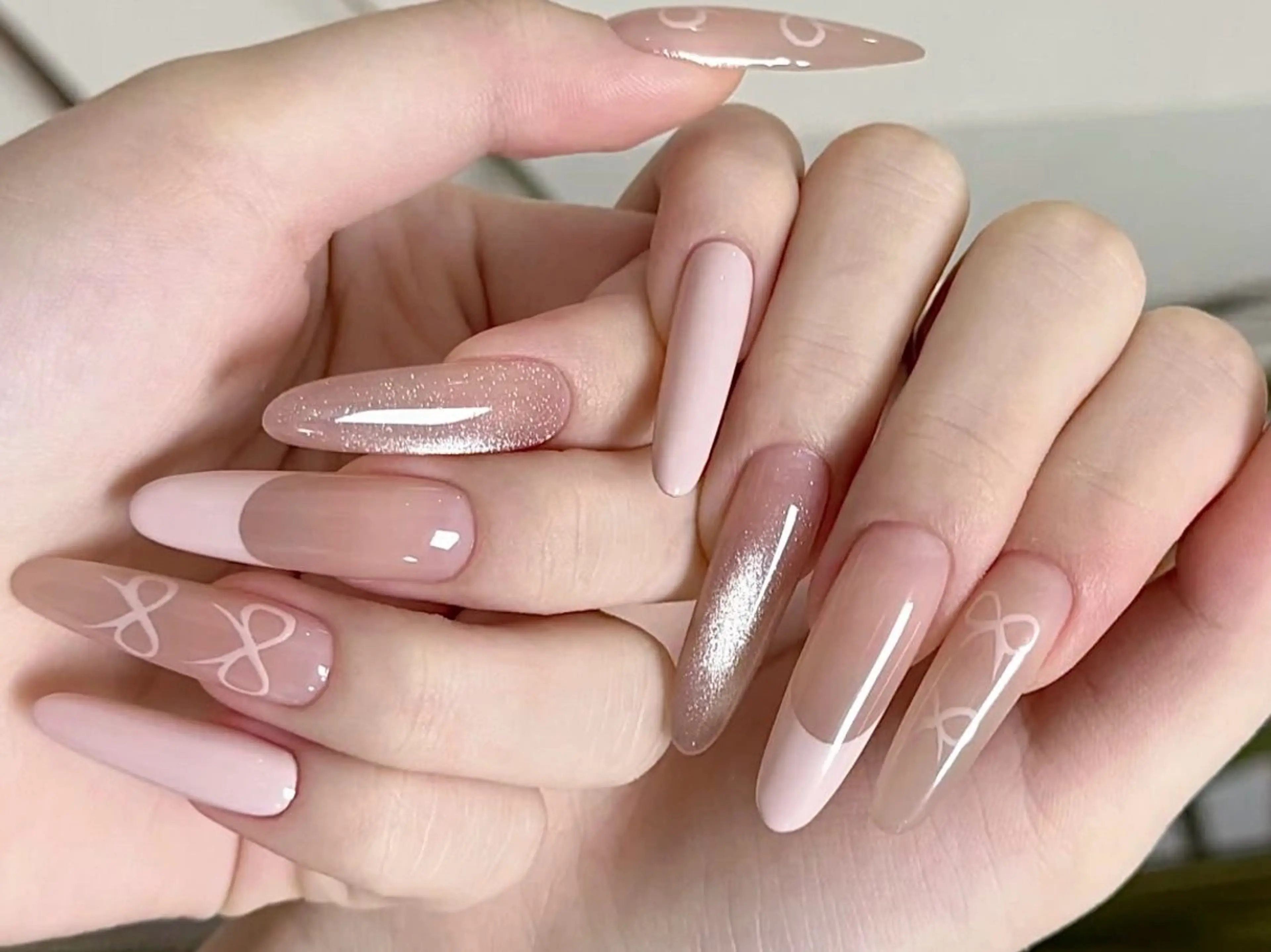 ネイル 韓国ネイル 持ち込み スカルプネイル ワンホンネイル ハンドネイル Speraネイル 大宮店🎀のネイルデザイン