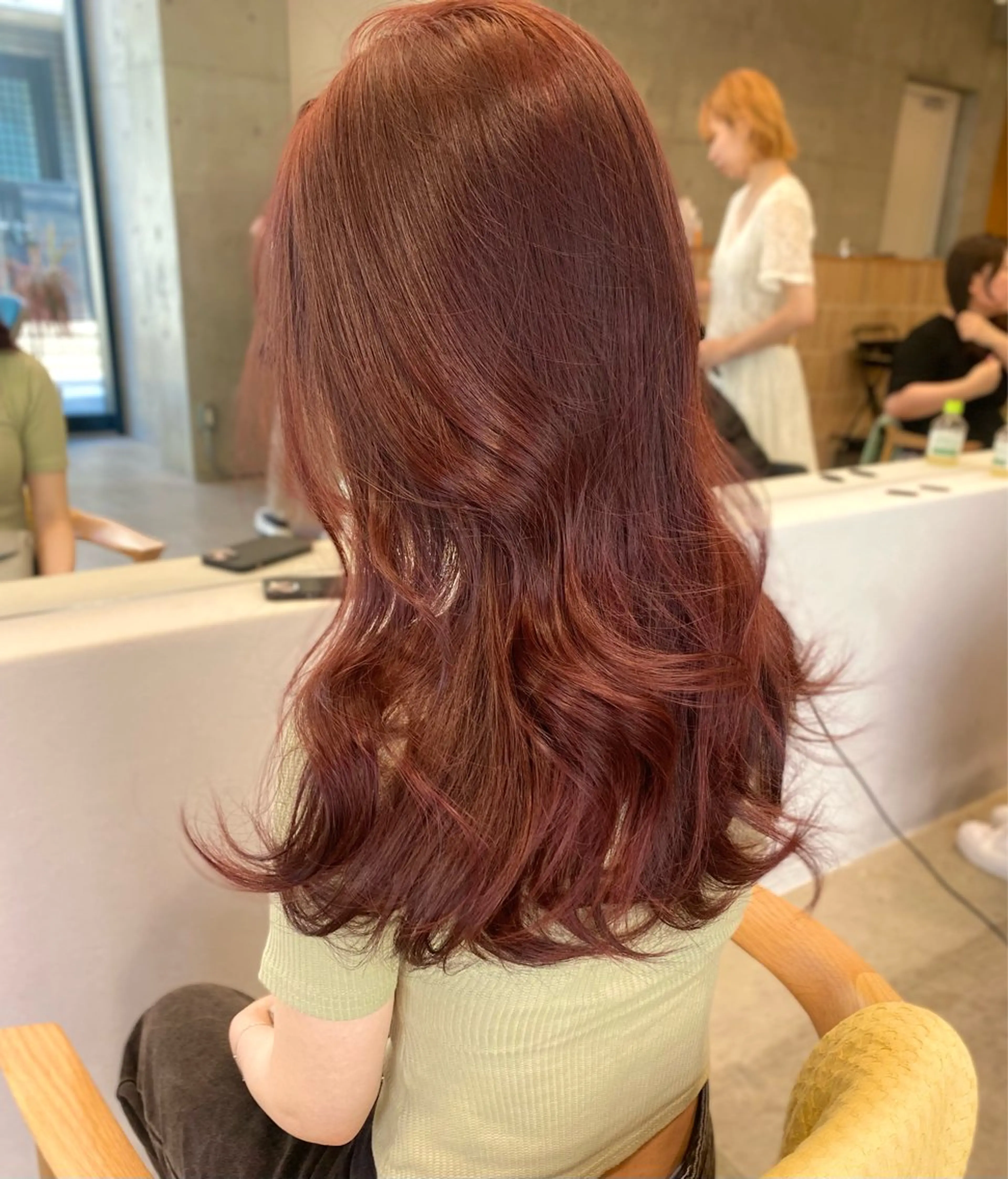 ロング カラー カット ヘアカラー レイヤー/柔色 カラー/SAkiのヘアスタイル