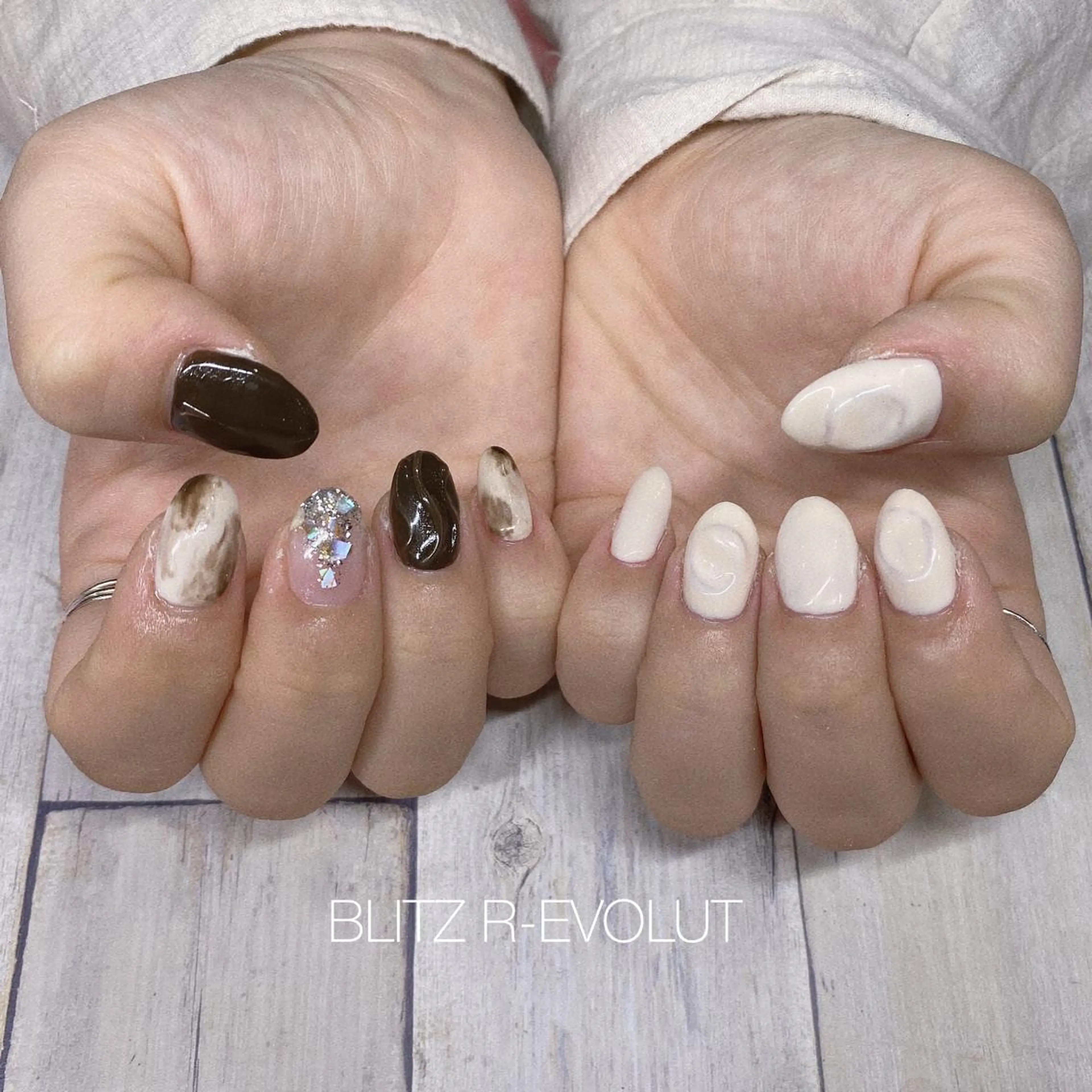 ネイル ☁️BLITZ 🎀笠原雪音🎀のネイルデザイン