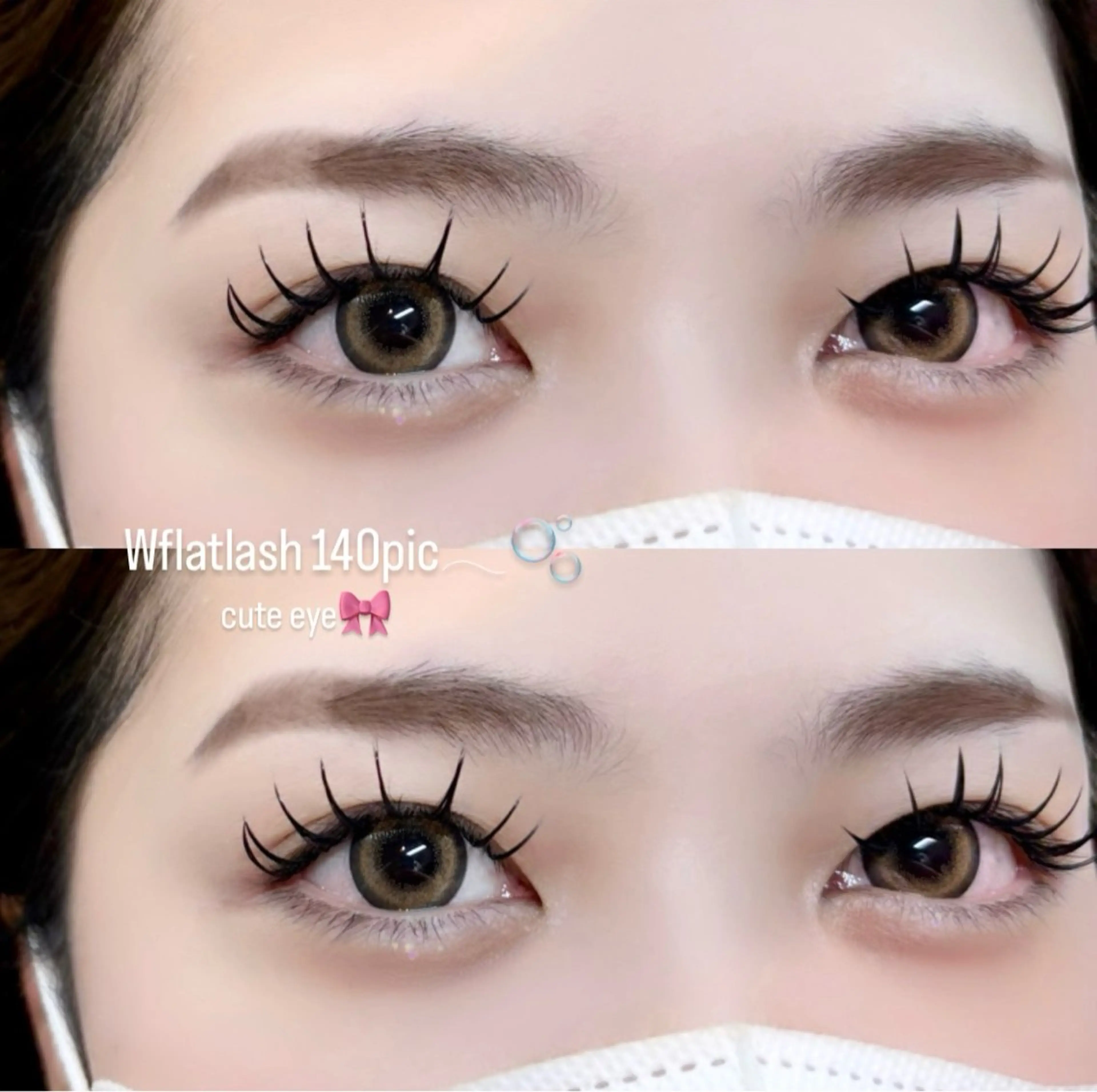 マツエク・マツパ RUMEL🩷 moca🩷のマツエク・マツパデザイン