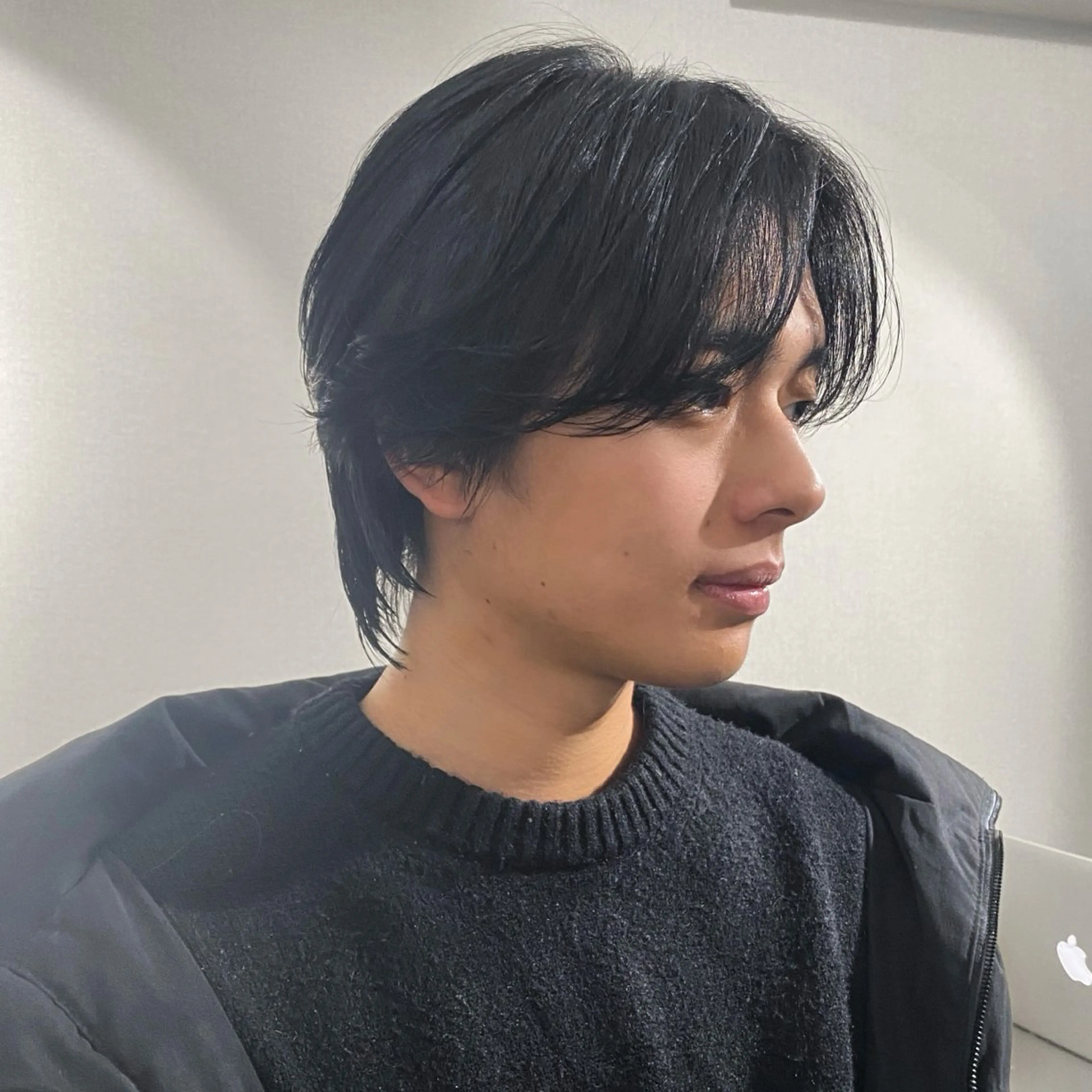 💈ミニモ限定!💈【センターパートカット➕眉カット】メンズカット/眉カット/表参道の写真