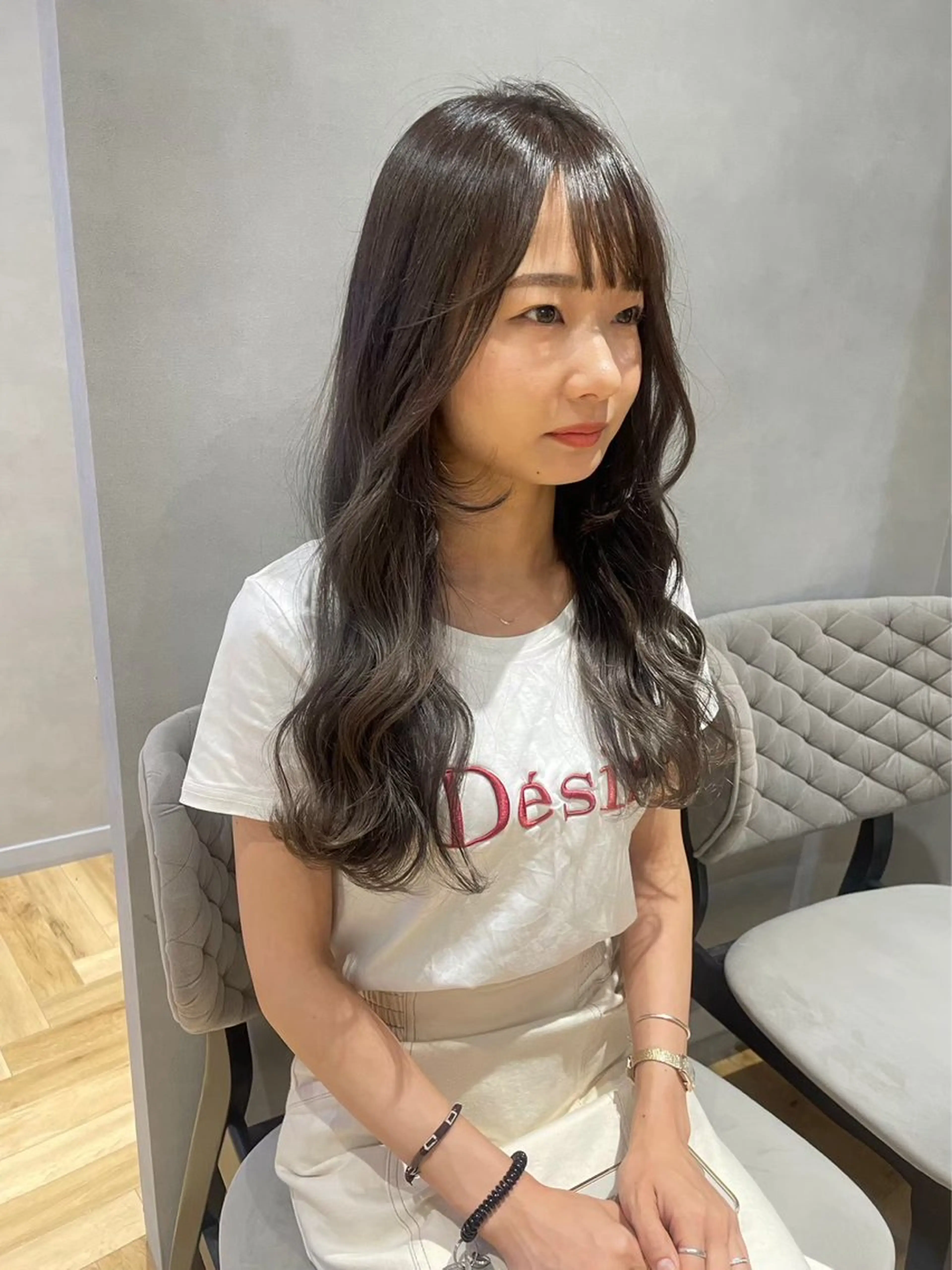 ロング GIEN NU茶屋町+所属・荒金 昴のヘアスタイル