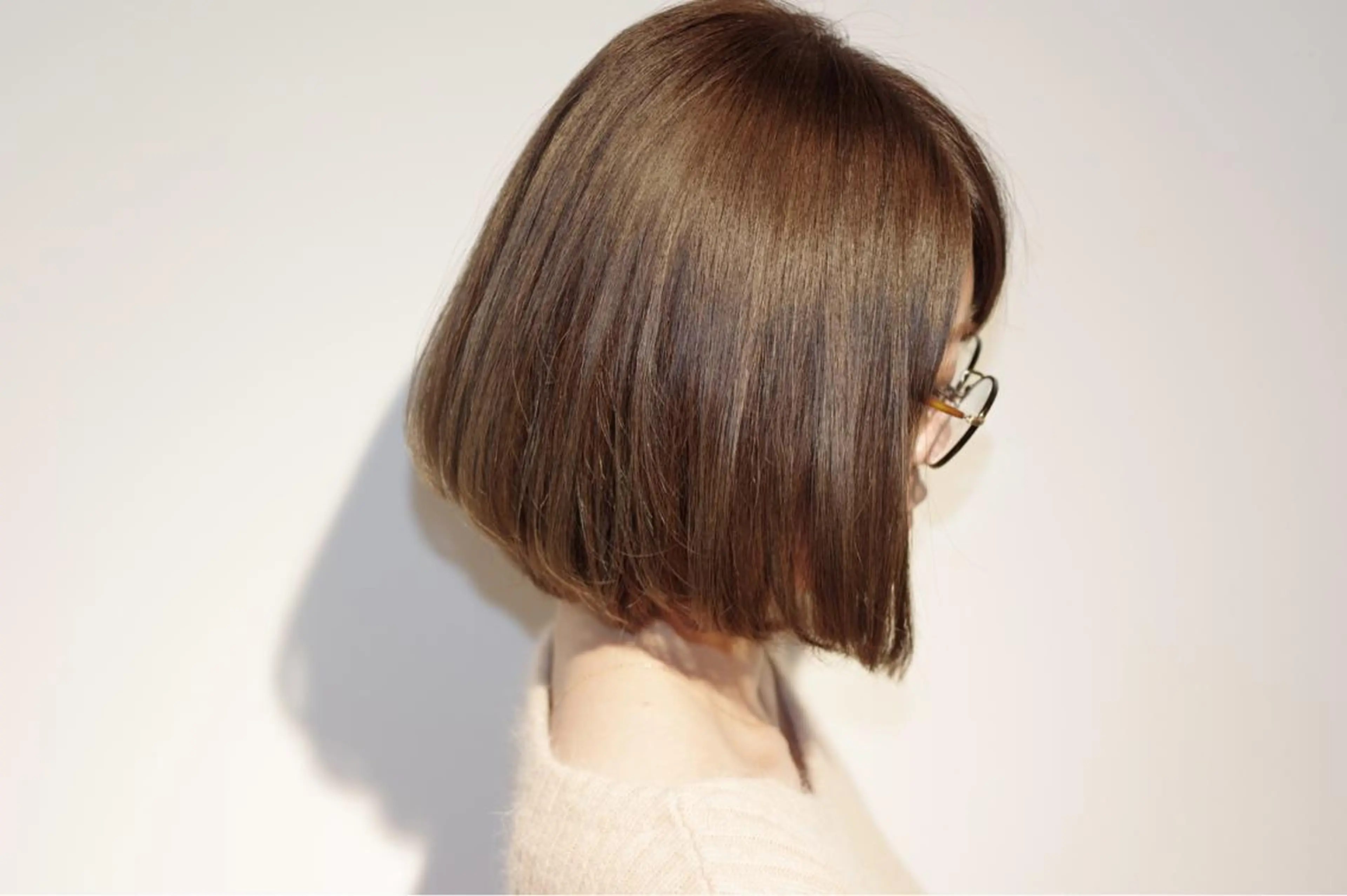 ショート ミディアム カラー クセ毛お悩みの方 四宮桂佑のヘアスタイル