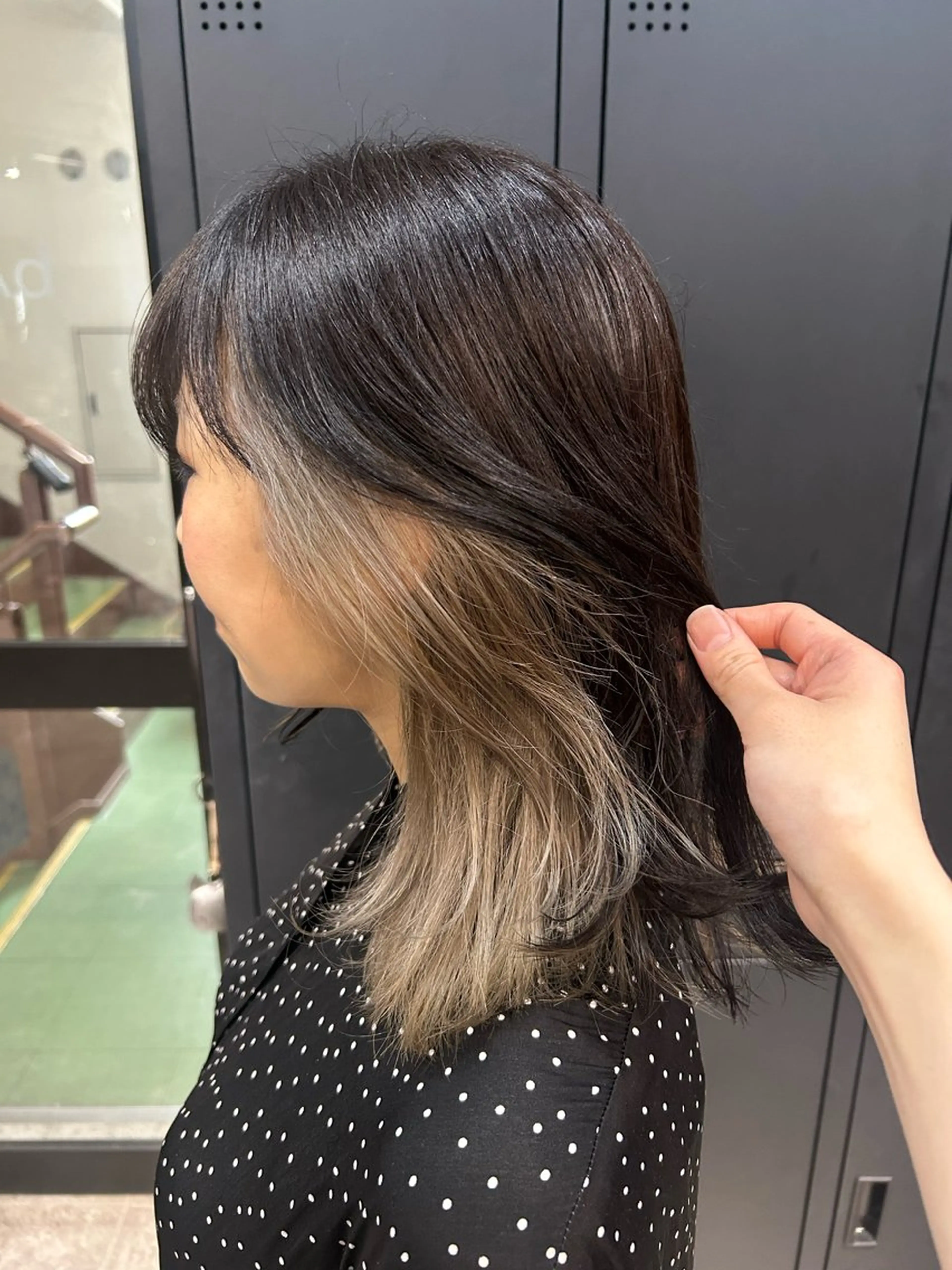 ミディアム カラー 💎透明感カラー💎 bAteAu あまねのヘアスタイル