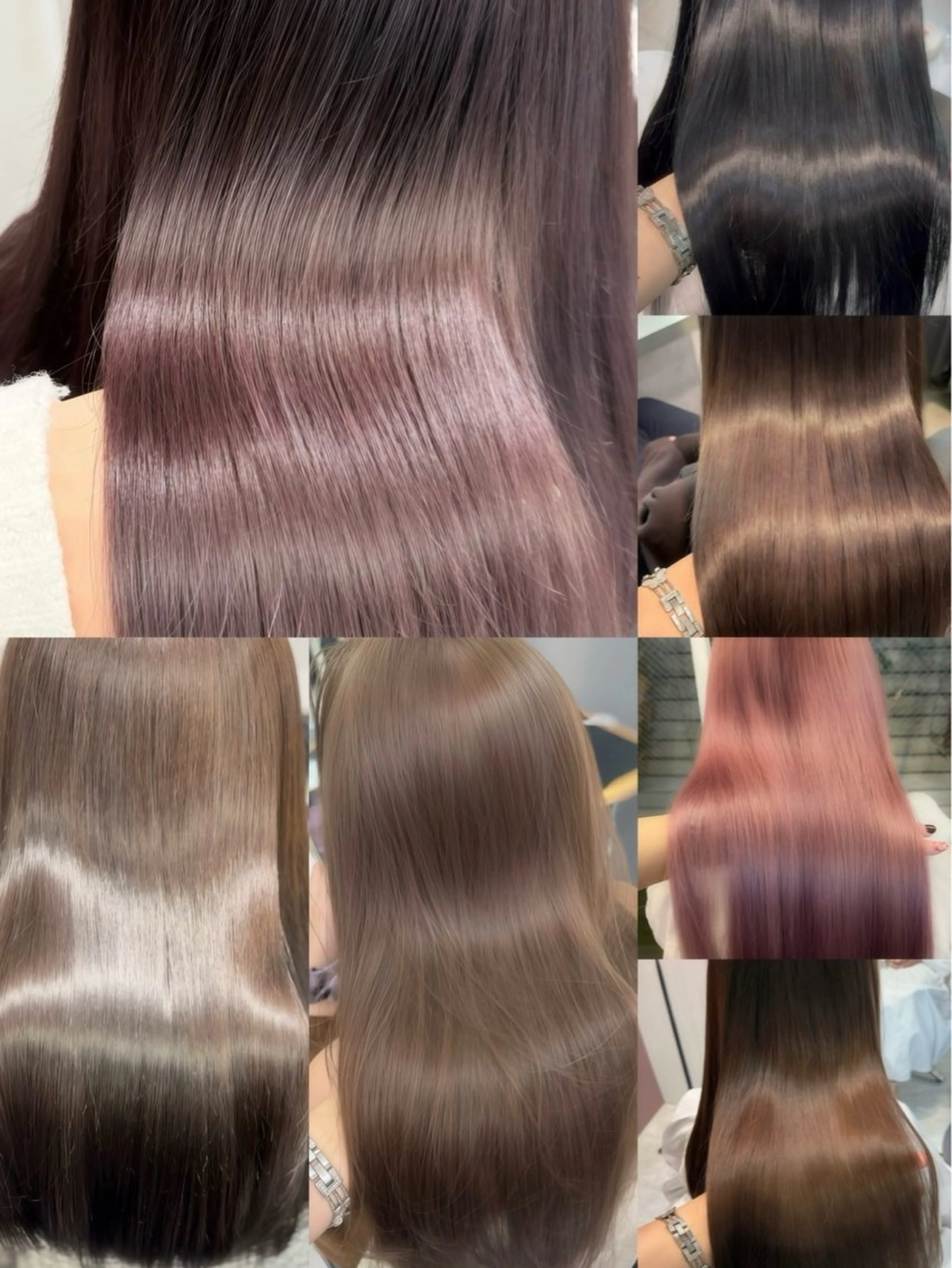 ロング カラー 髪質改善 韓国風ヘア レイヤーカット ロング トリートメント カット ヘアカラー トリートメント 韓国技術習得者🩰 narumi‎‎🤍のヘアスタイル