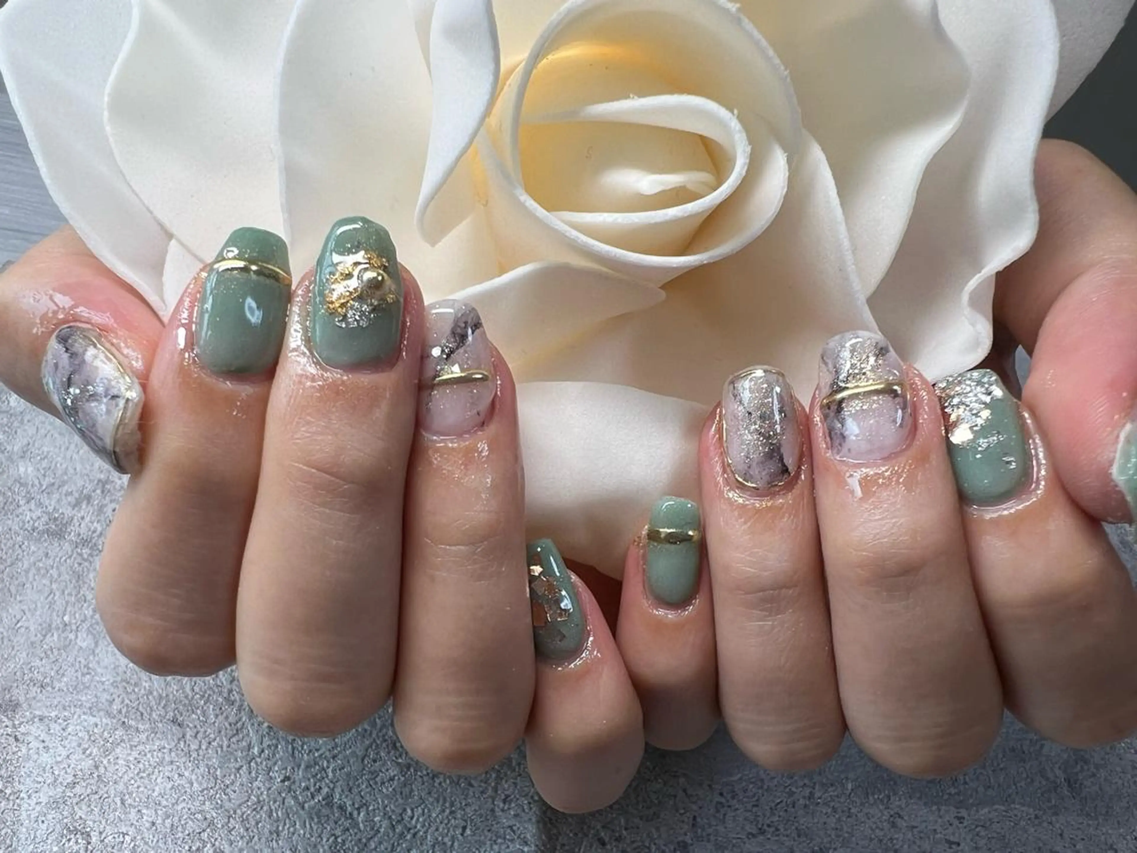 ネイル ニュアンスネイル Ruana Nailのネイルデザイン