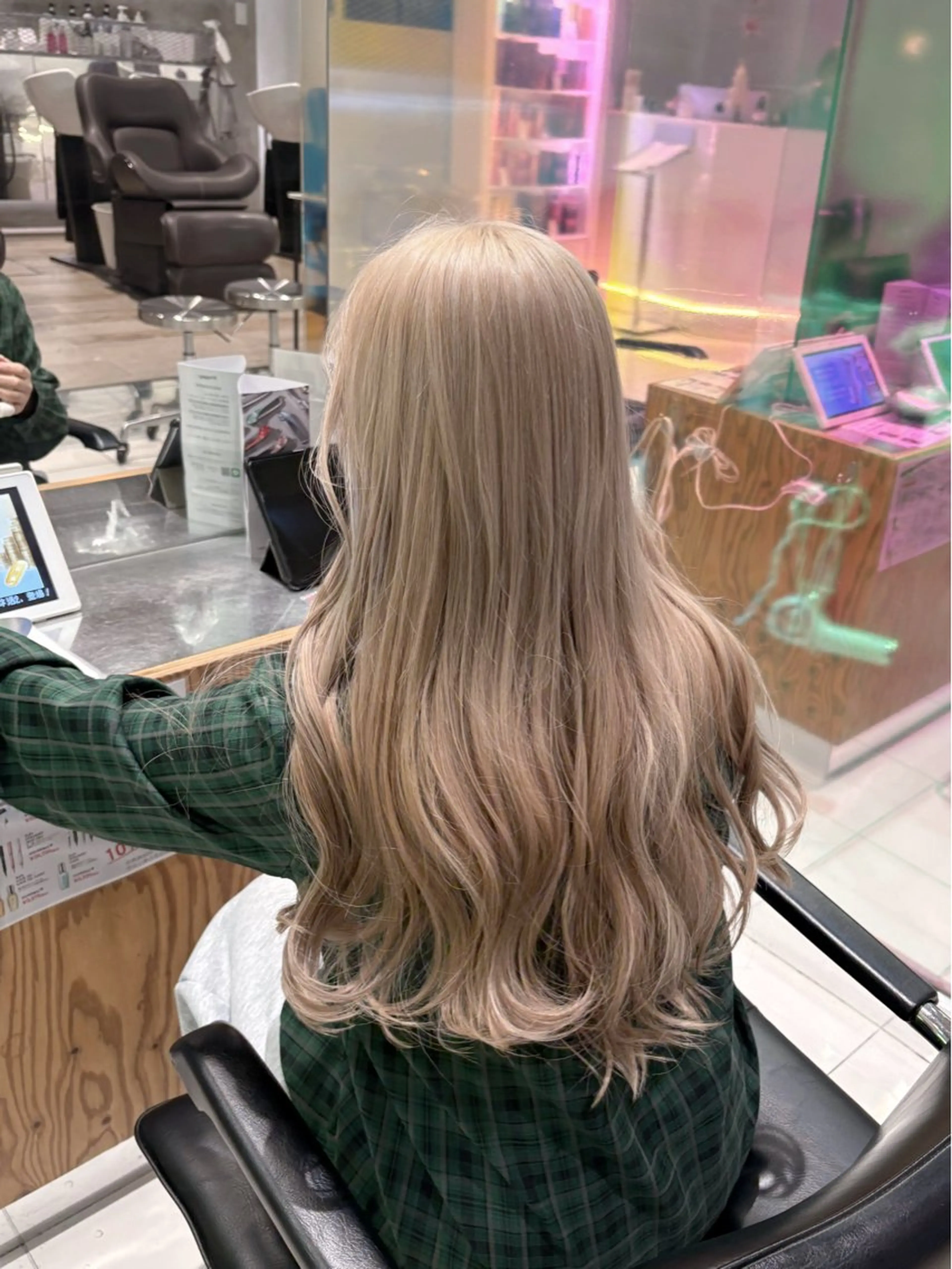 カラー ヘアカラー くすみカラー/ブリ ーチ seina★のヘアスタイル