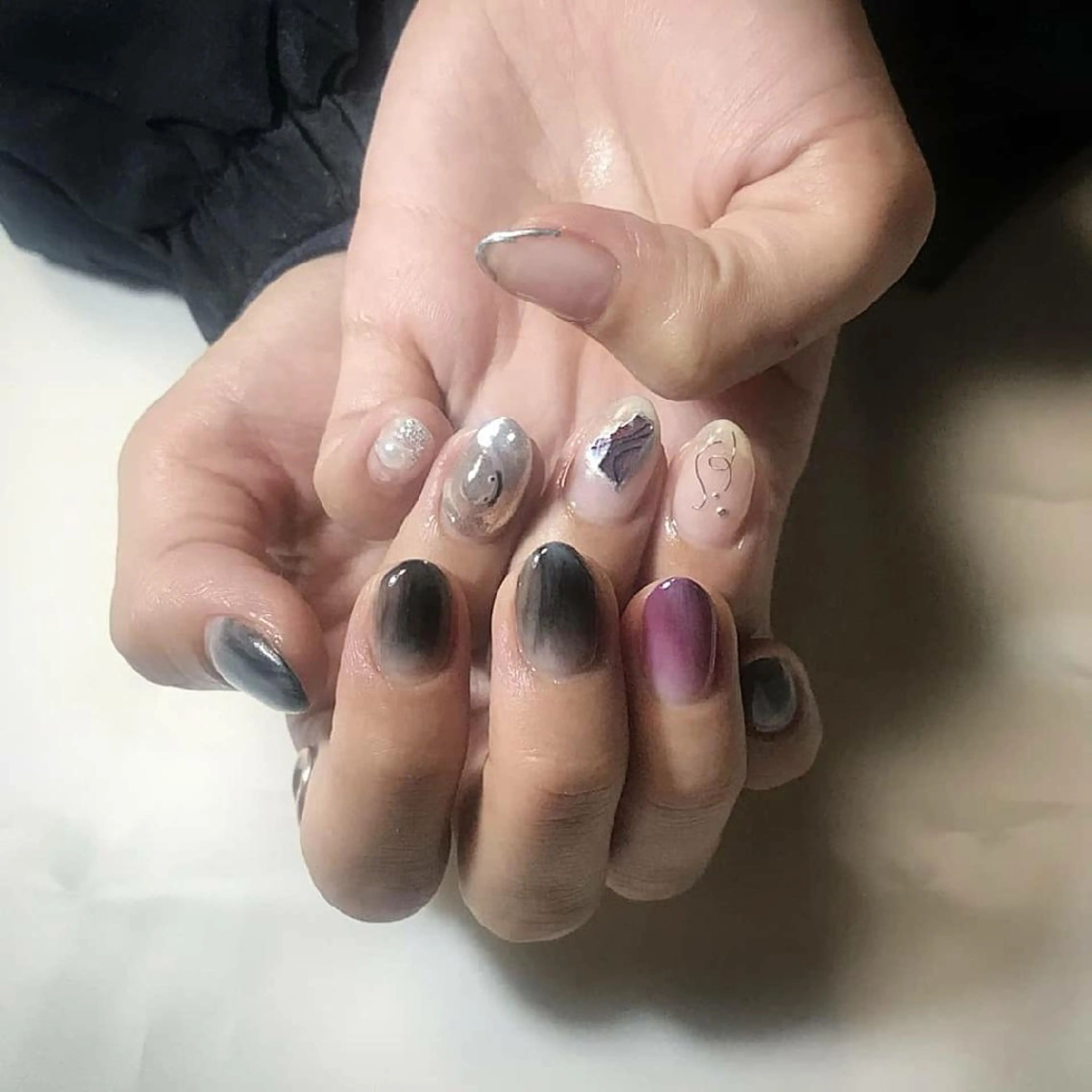 ネイル ハンドネイル ハンドケア lylynail YUUKAのネイルデザイン