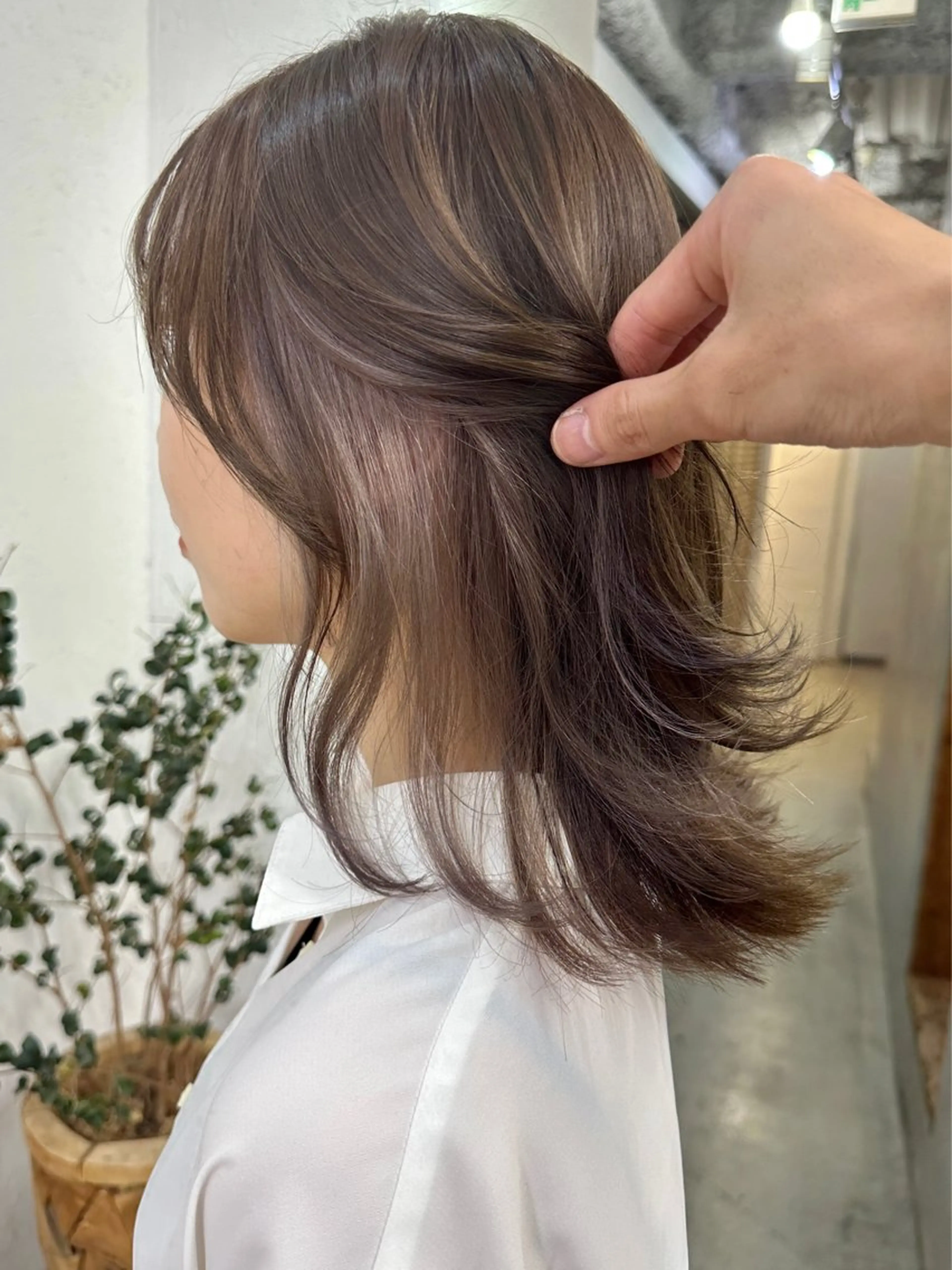 カラー カット ヘアカラー トリートメント ブリーチダブルカラー 【koide】のヘアスタイル