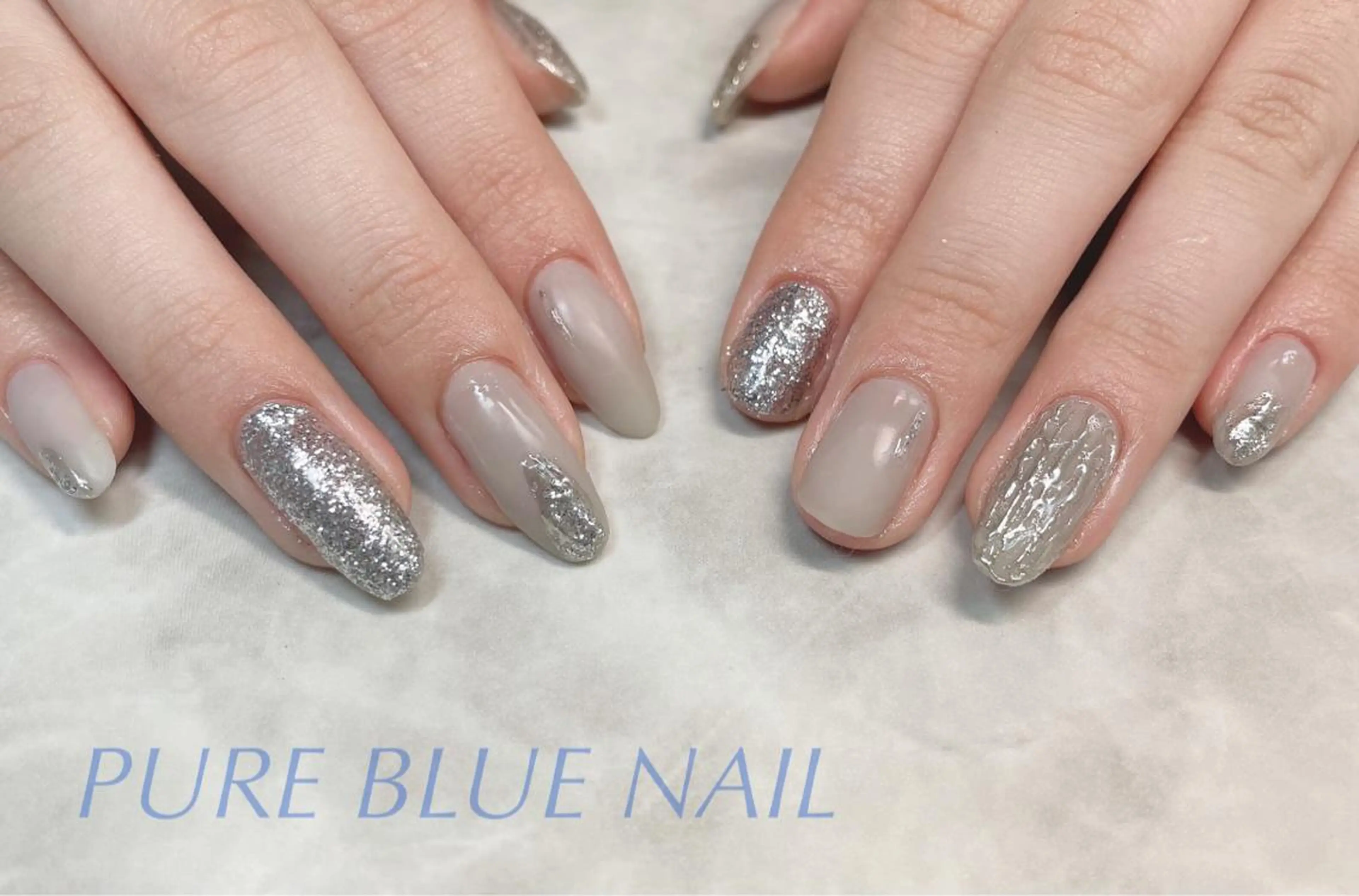 ネイル PURE BLUE NAILのネイルデザイン