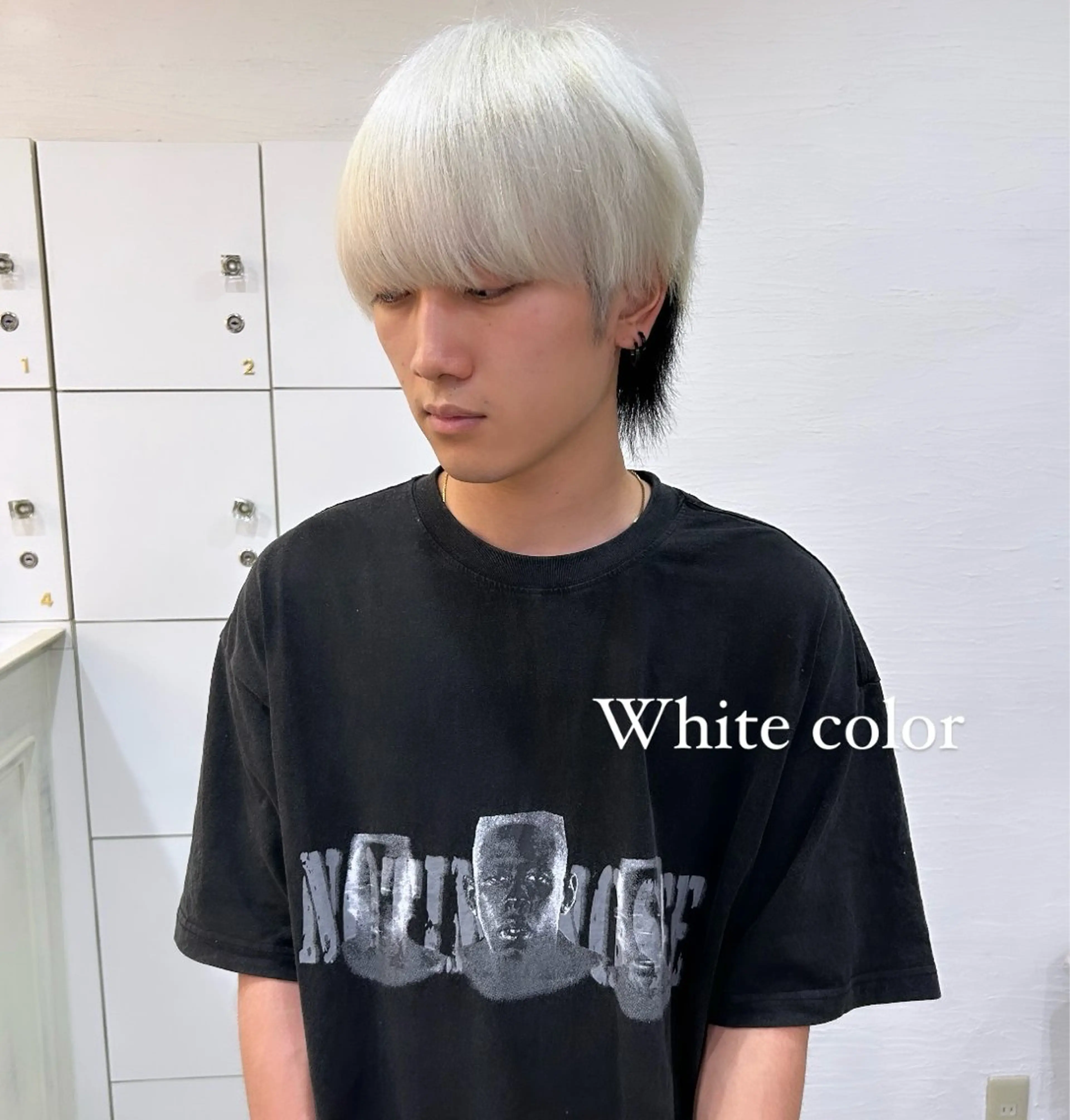 カラー メンズ メンズブリーチ ブリーチ ケアブリーチ りん🌷︎名古屋 ブリーチカラーのヘアスタイル