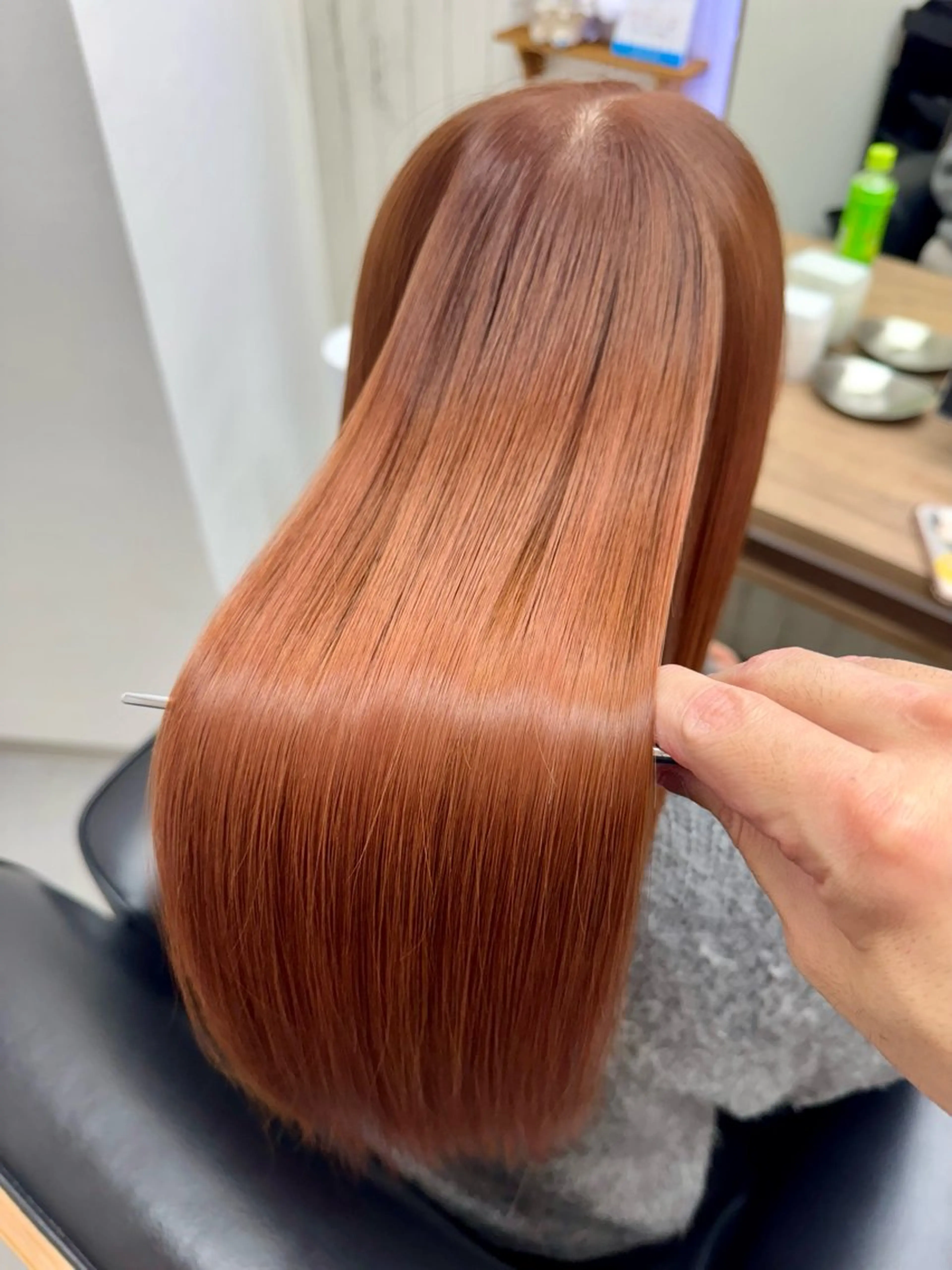 ロング カラー アディクシーカラー イルミナカラー クオルシアカラー 髪質改善 韓国風ヘア The Apartment of Solon 船橋 2nd所属・艶髪改善師/高橋潤 /レイヤーカットのヘアスタイル