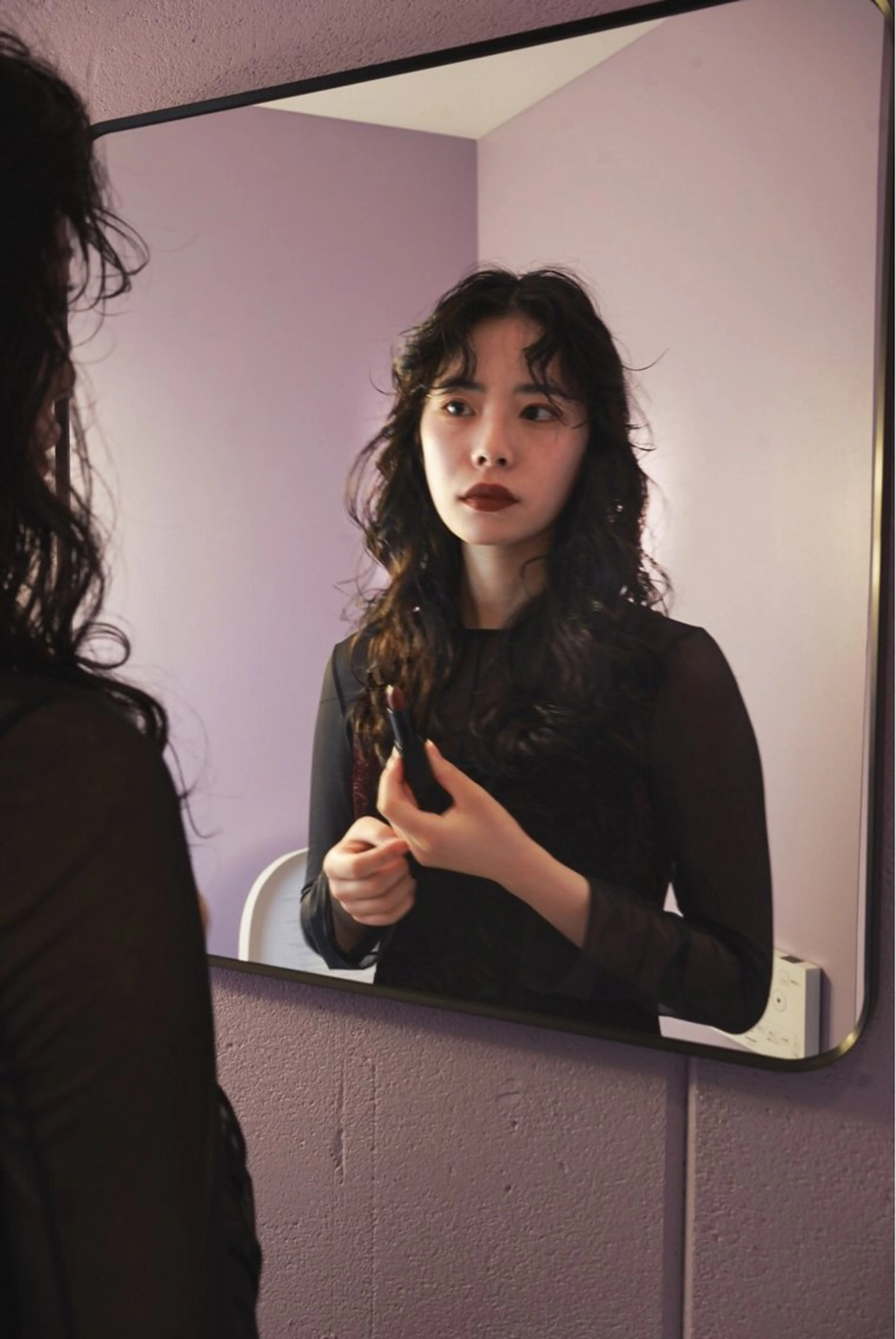 セミロング カラー パーマ カット パーマ レイヤー/パーマ /ウルフ/nabeのヘアスタイル