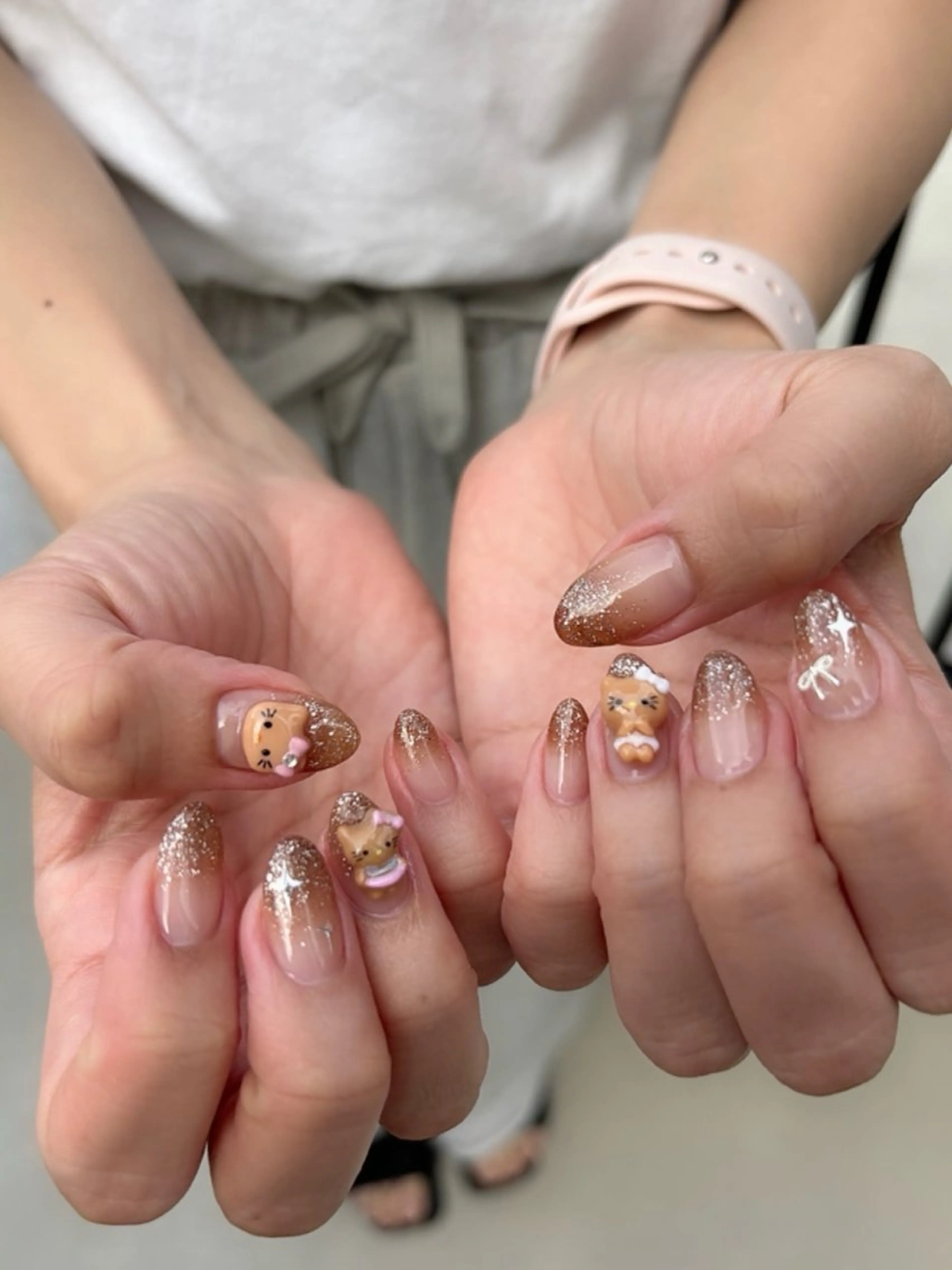ネイル グラデーション ハンドネイル nail salon toki.のネイルデザイン