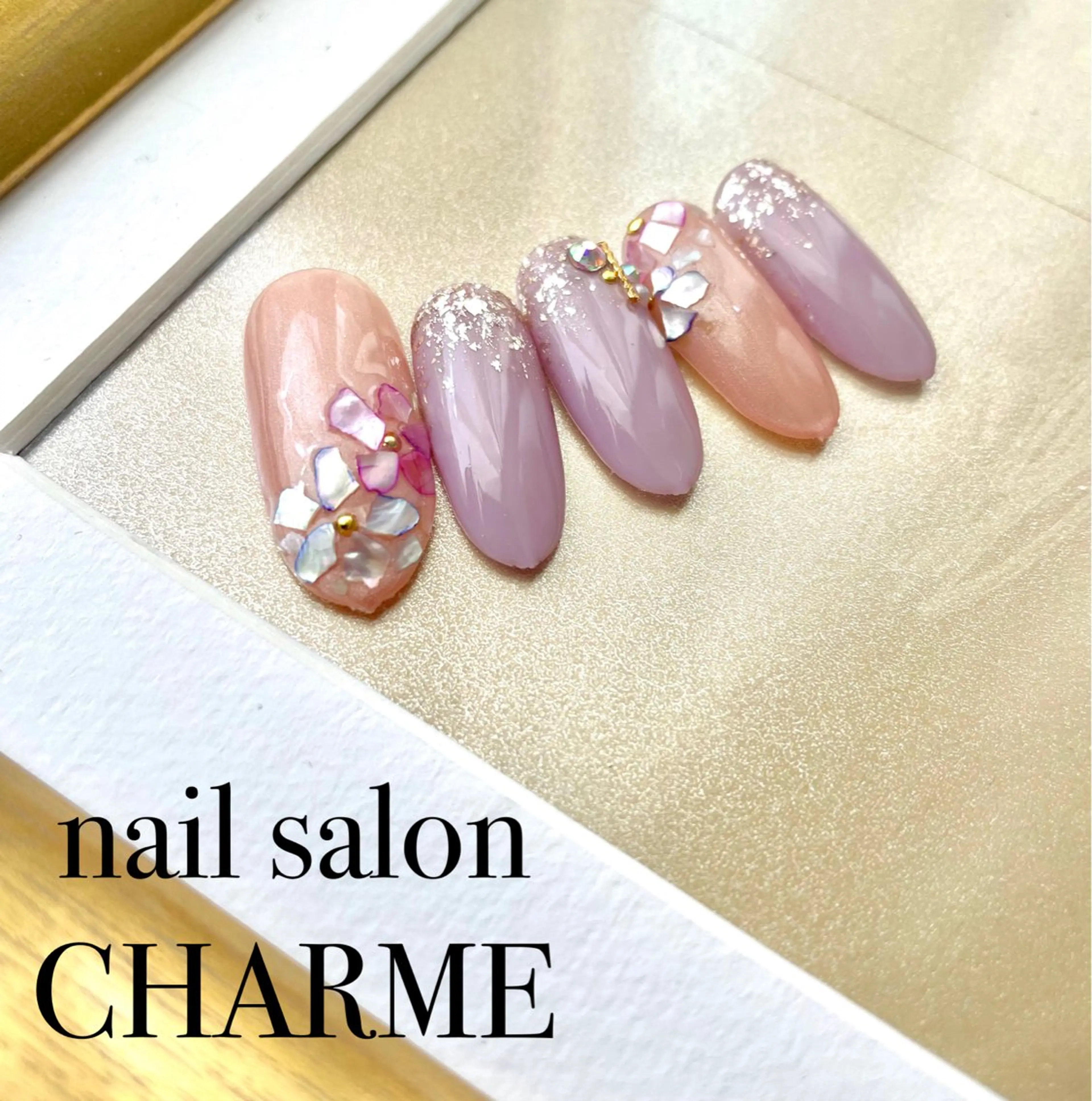 ネイル nail salon CHARMEのネイルデザイン