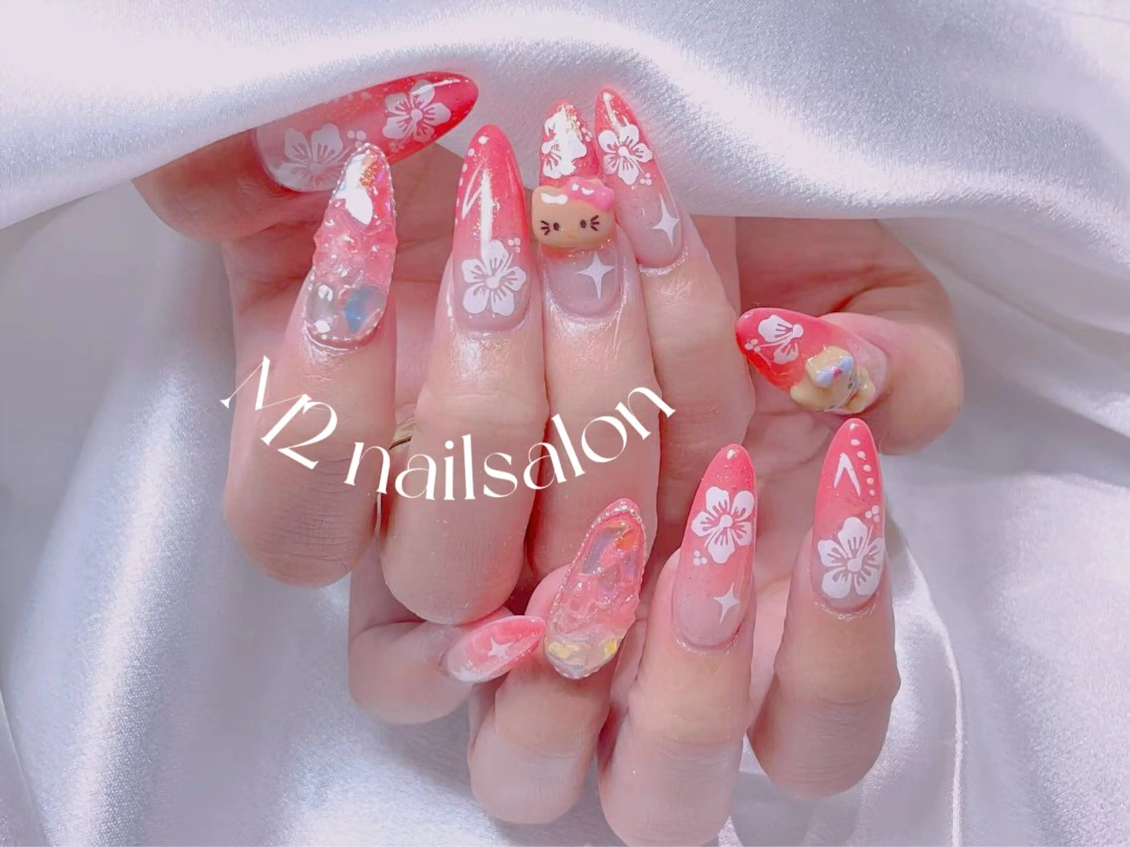 ネイル 長さだし専門店 M2　rikaのネイルデザイン