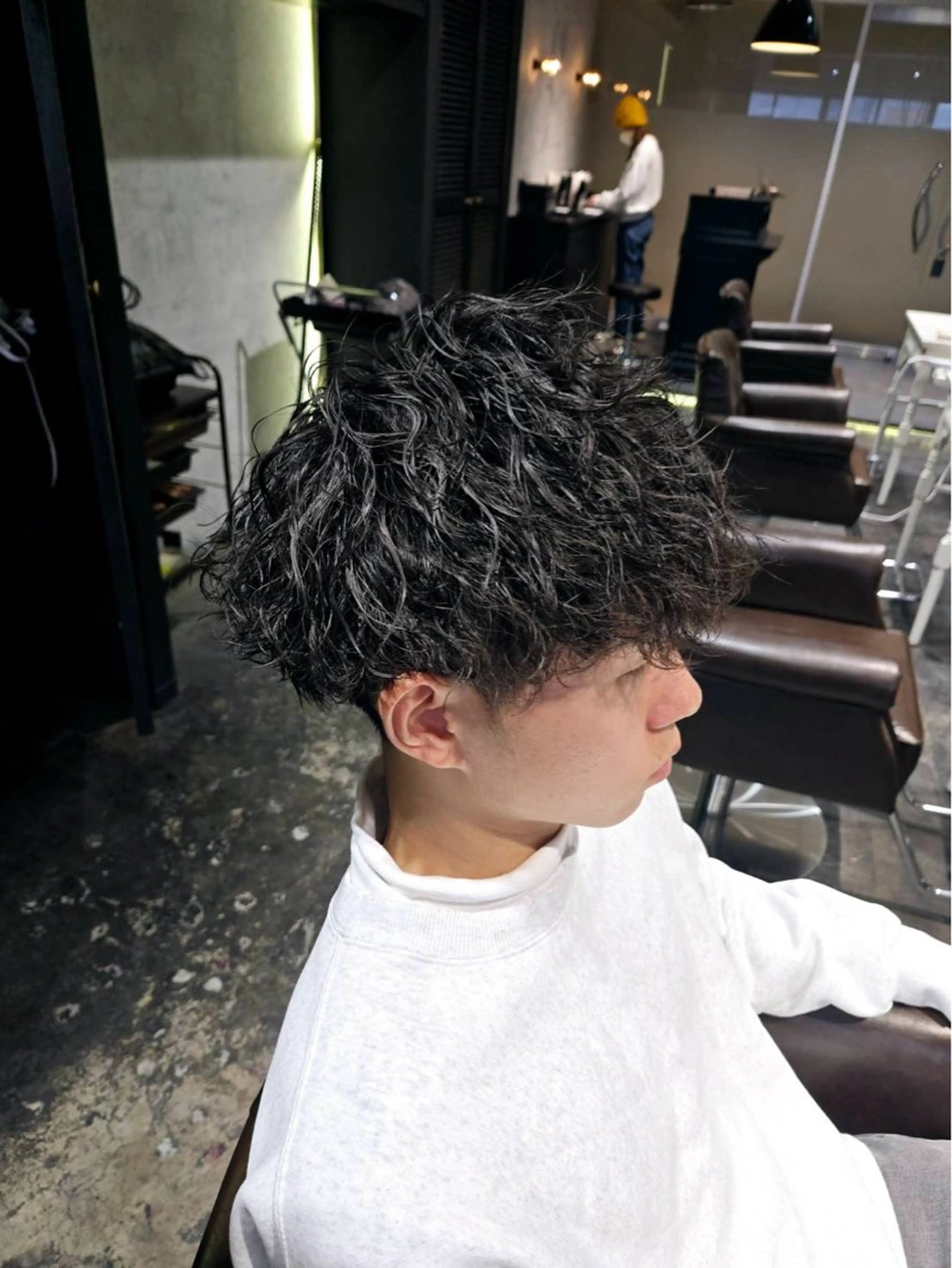 ご新規様限定🥇u29「カット代無料」メンズカット＋波巻きパーマ🔥¥7500​〜​の写真