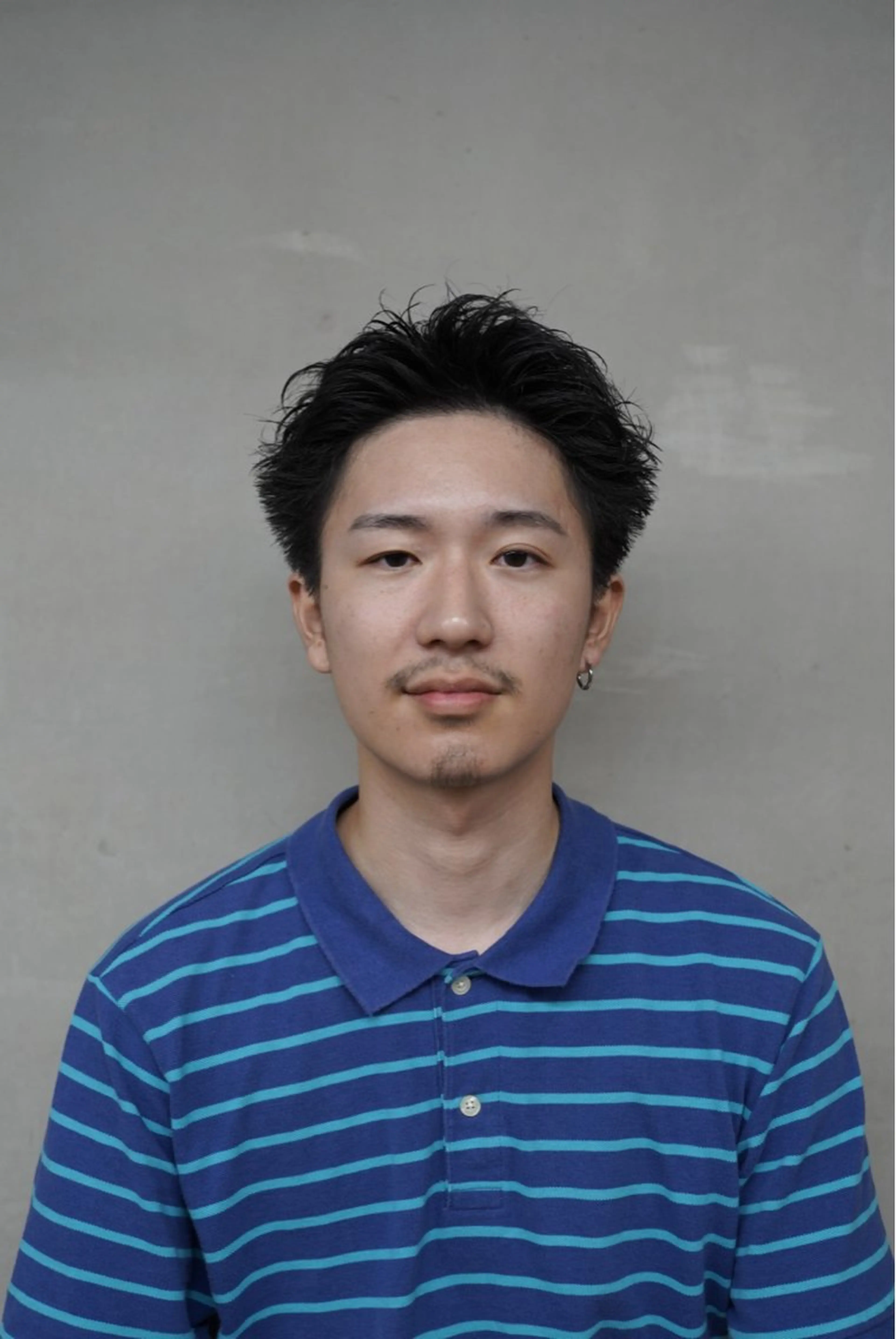 メンズ スパイキーショート 関 晃哉のヘアスタイル