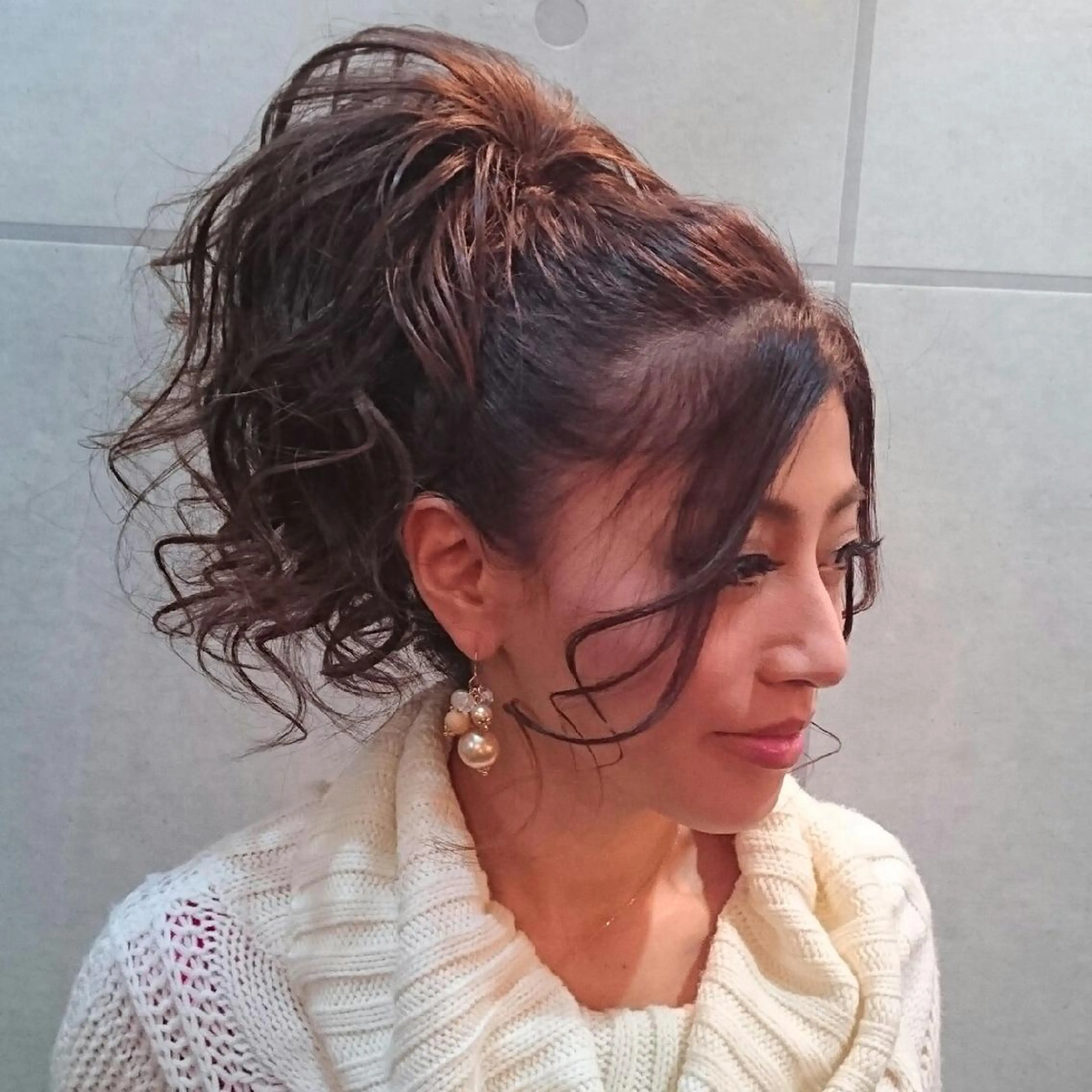 セミロング ロング ヘアアレンジ 垢抜けメイク✖️盛れ るヘア/SAORIのヘアスタイル