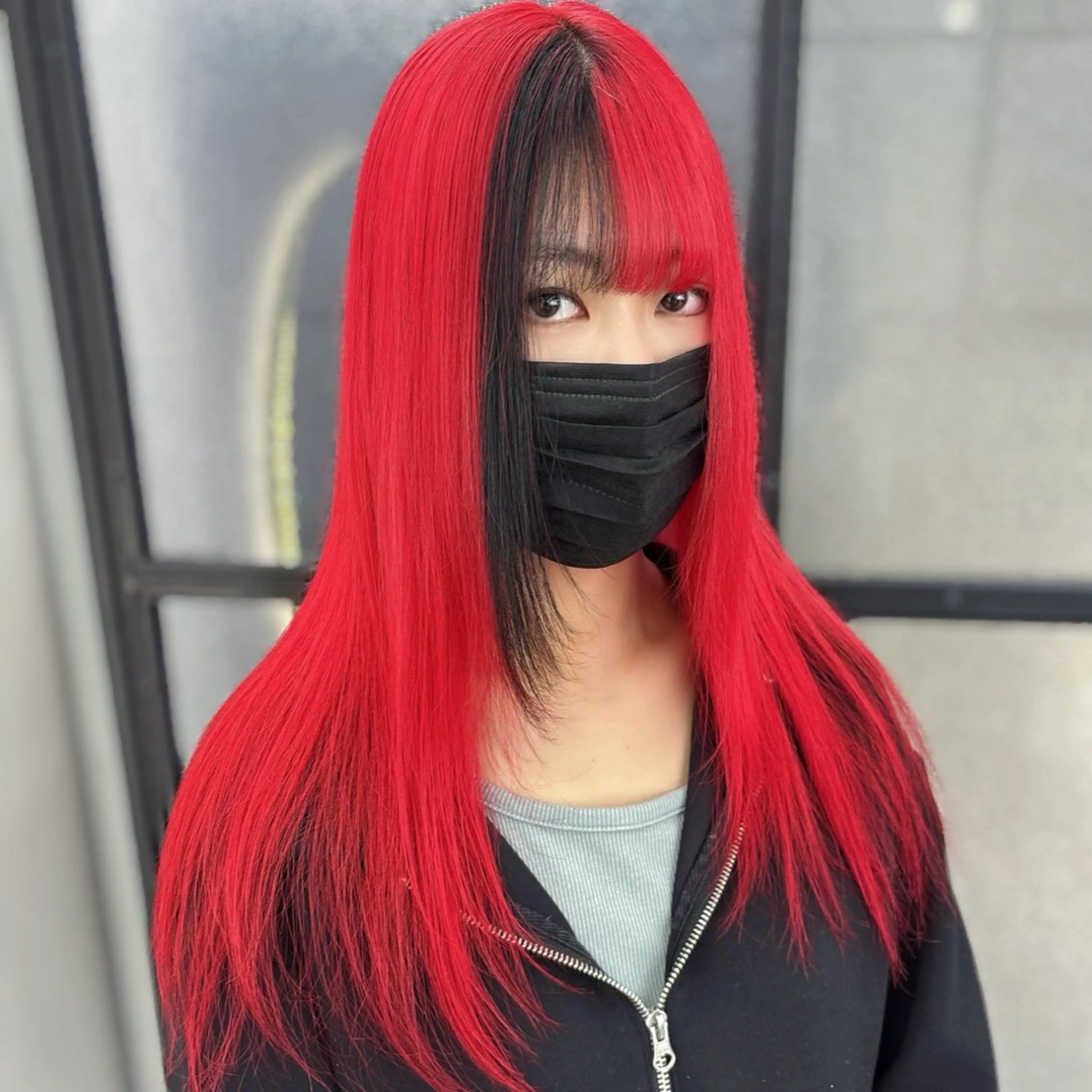 ロング カラー ヘアカラー Ren. 🦋デザインカラーのヘアスタイル