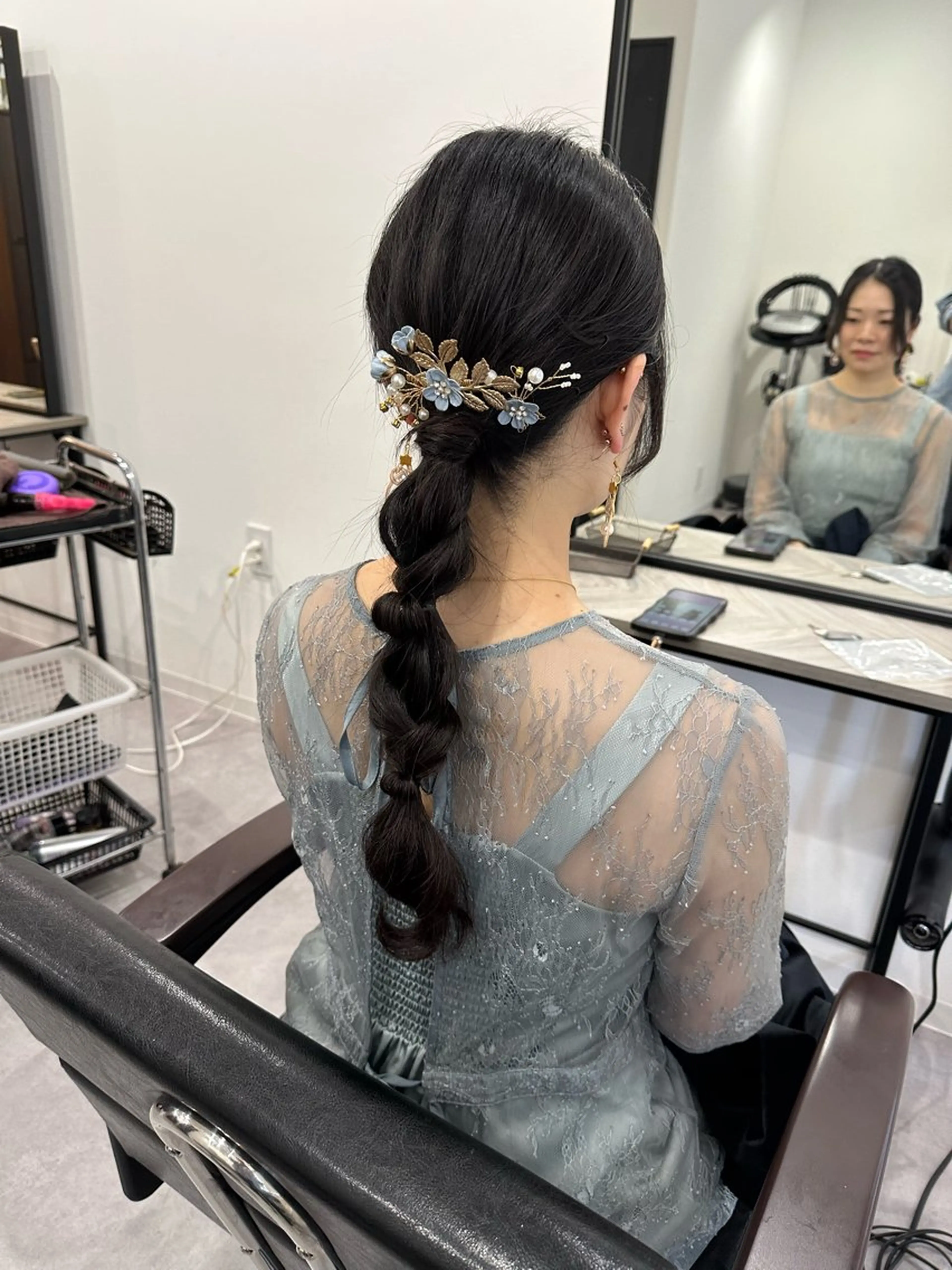 ロング ヘアアレンジ 🌈髪質改善🌈 過去の1艶サラ体験✨のヘアスタイル