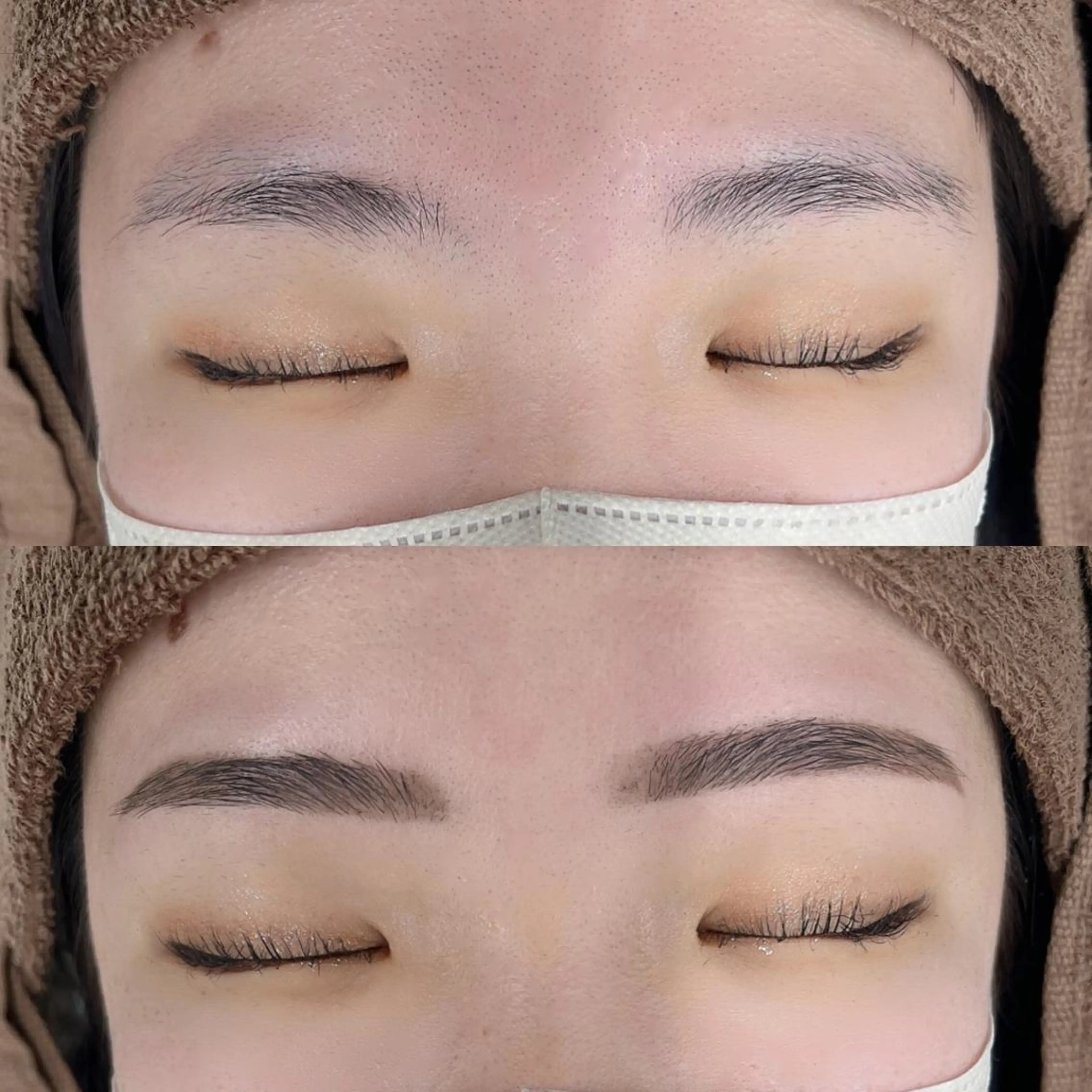 パーマ メンズ アイブロウ BEIGE 金山 🌹RUKAのマツエク・マツパデザイン