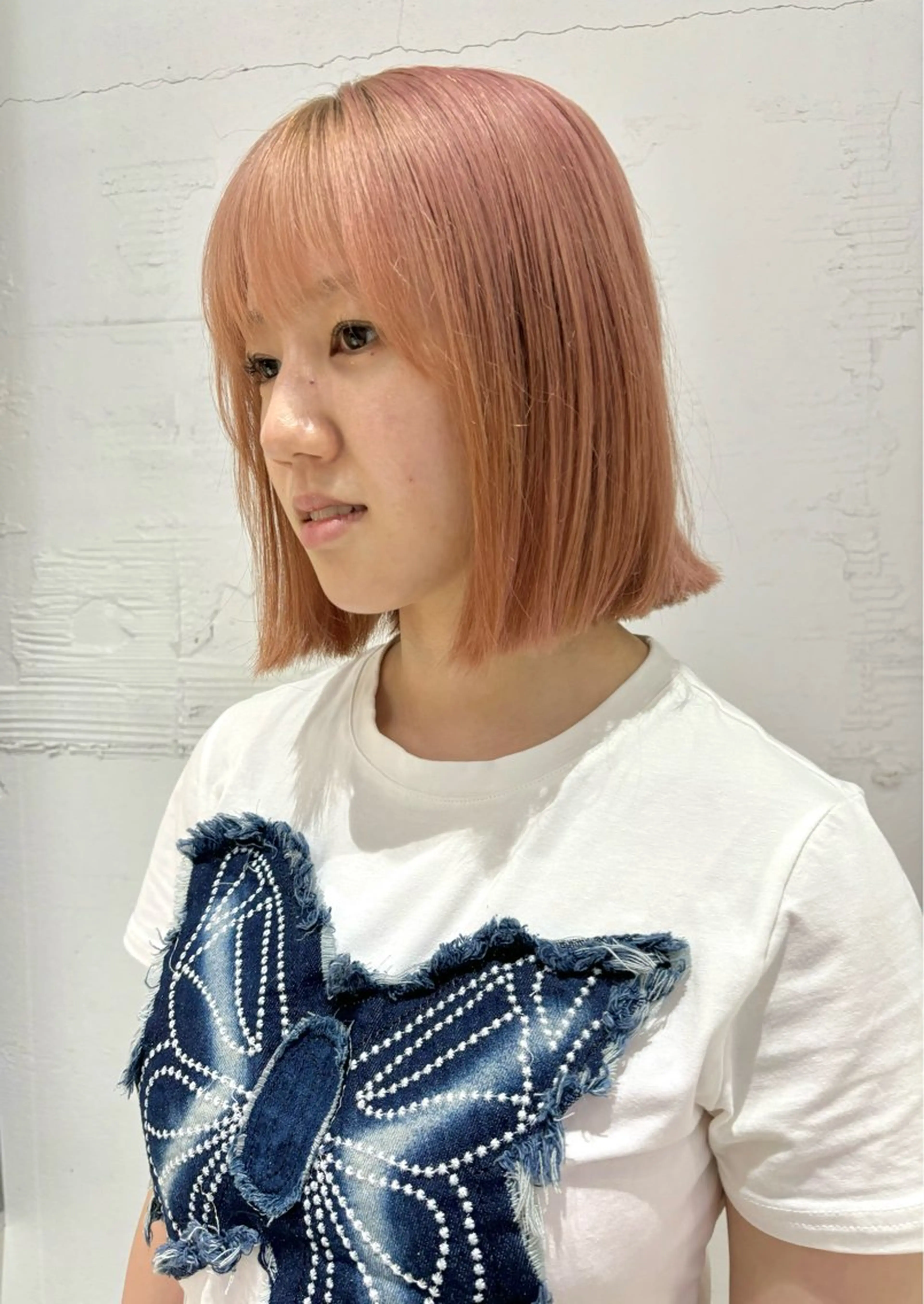 ミディアム 杉水 葉月のヘアスタイル