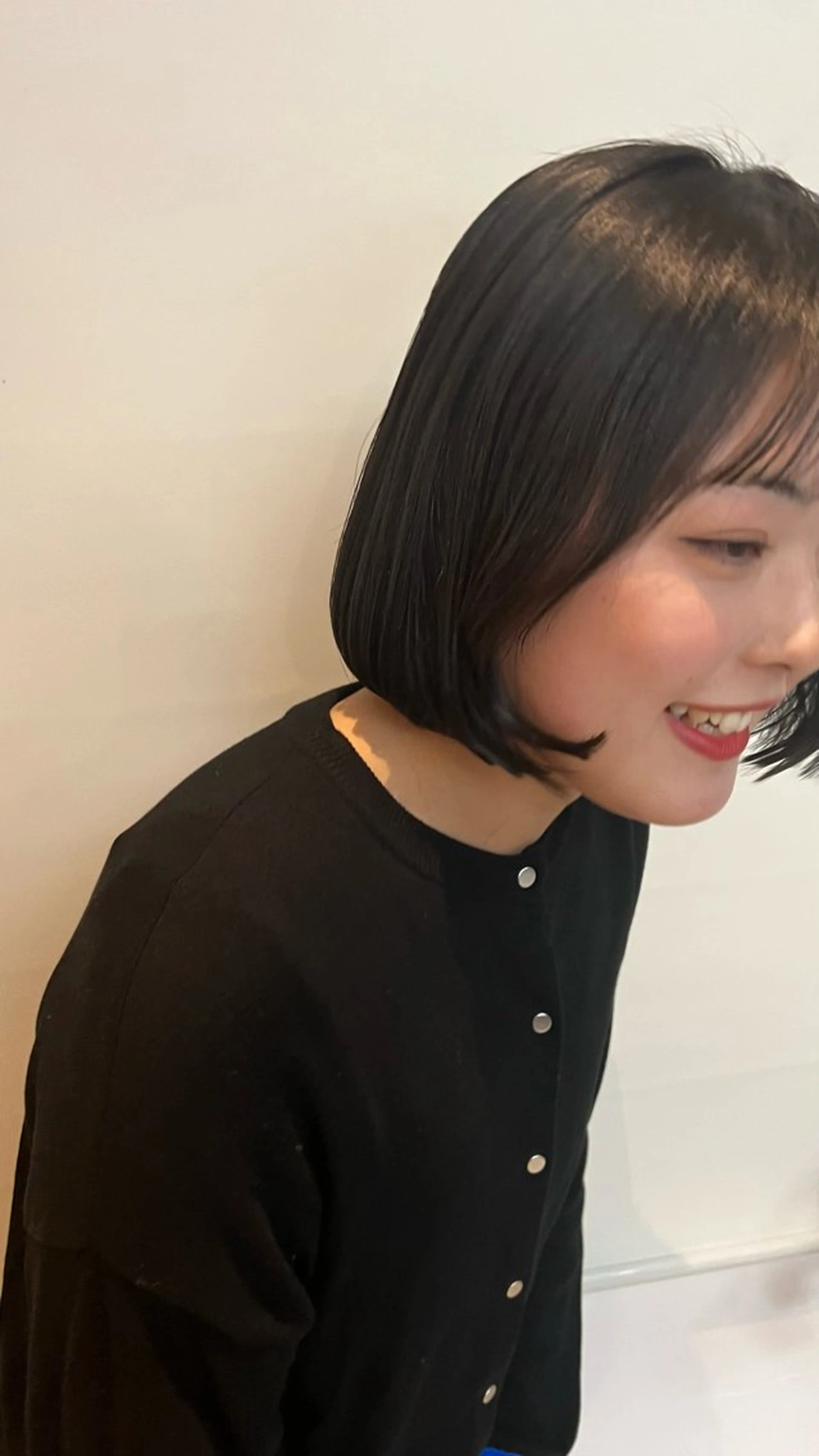 ショート ボブ 韓国風ヘア 白築 怜実のヘアスタイル