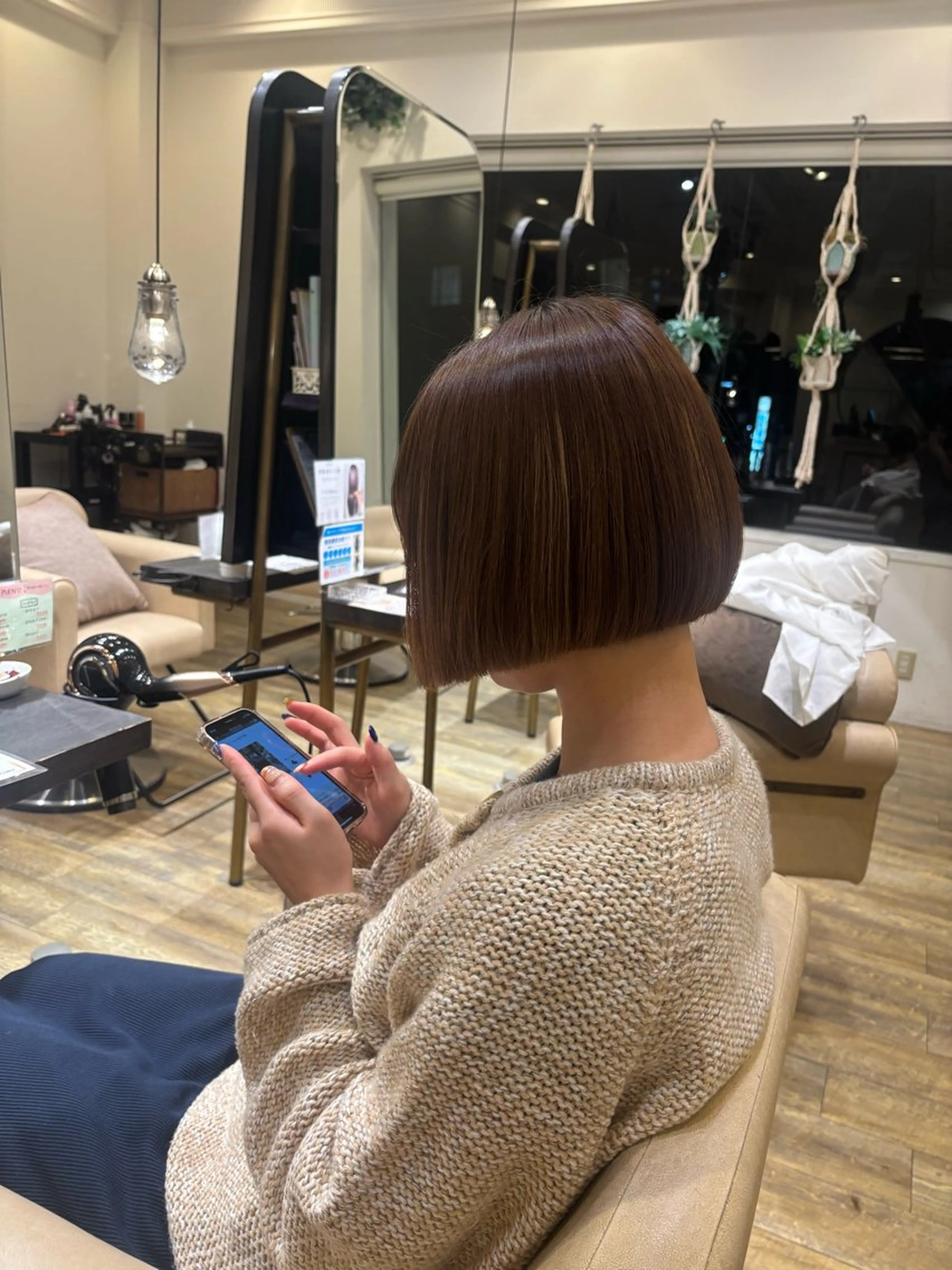 ショート ボブ 和泉市/mahae/ 齋藤のヘアスタイル