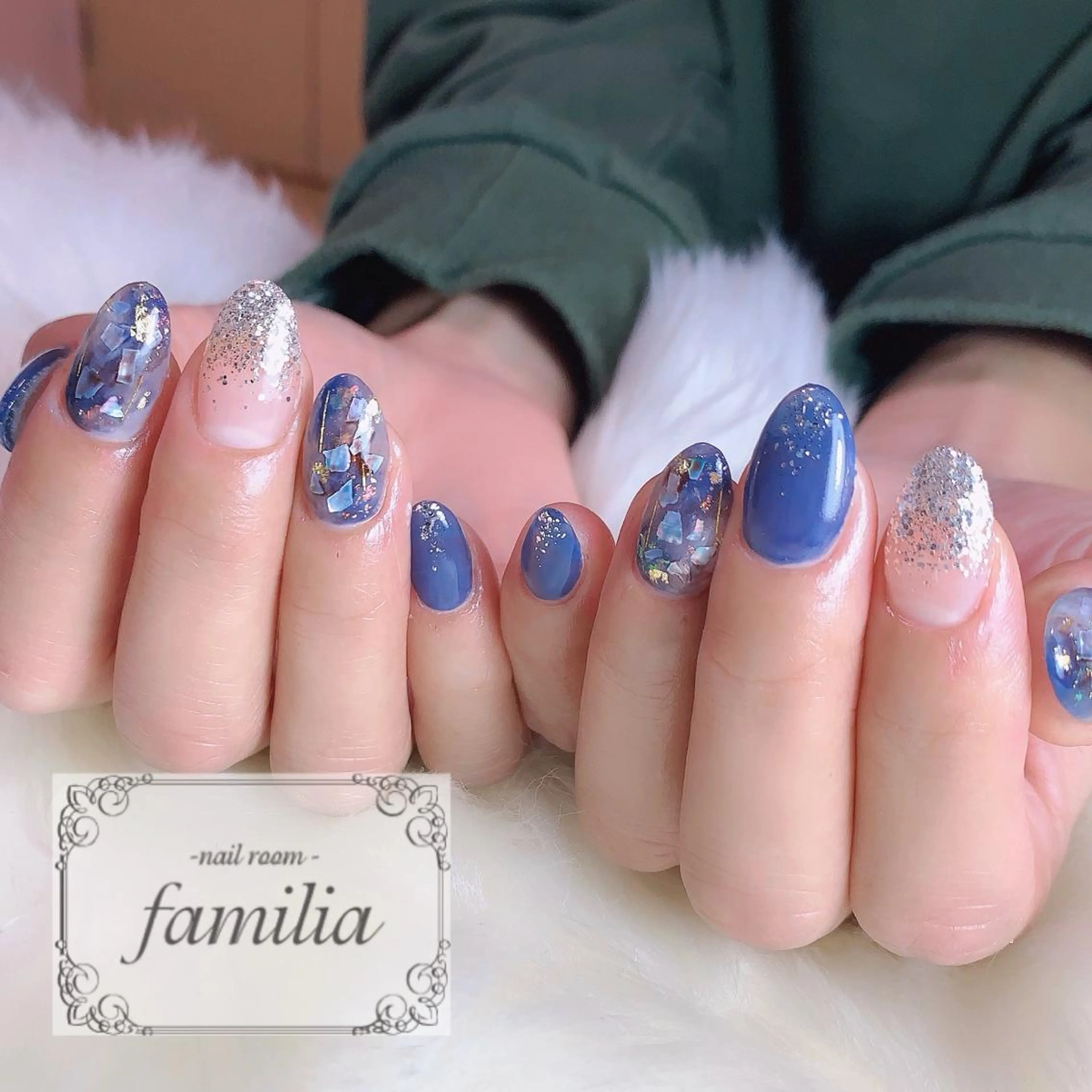 ネイル ハンドネイル -nailroom- familiaのネイルデザイン