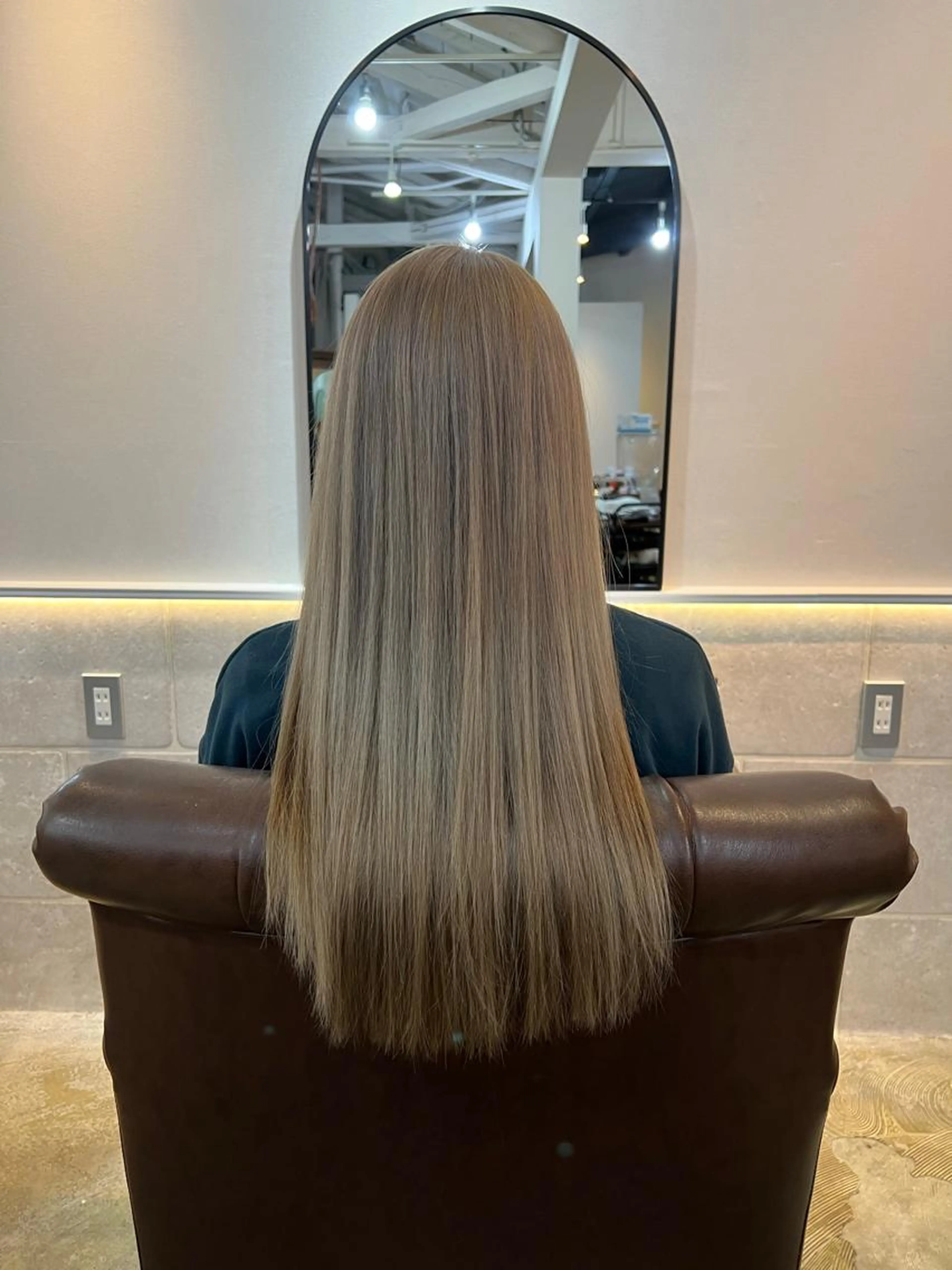 ［まとまり🎀］カット+髪質改善ストレート🕊️の写真