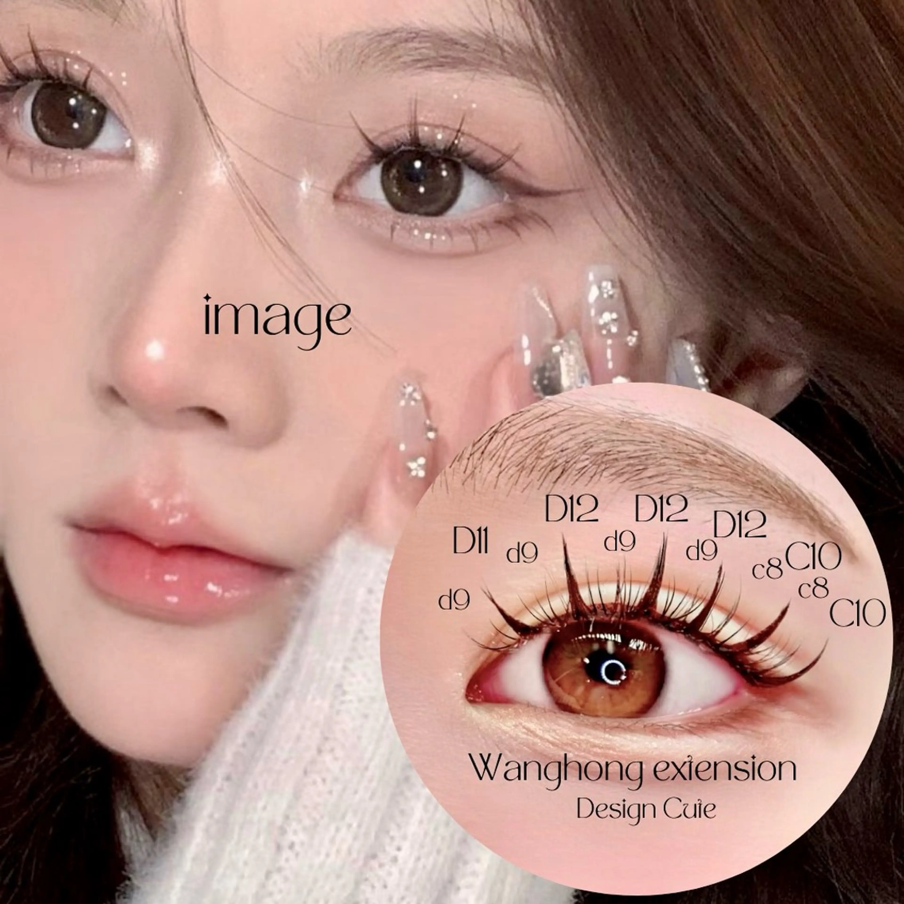 マツエク・マツパ マツエク RUMéL Natsumiのマツエク・マツパデザイン