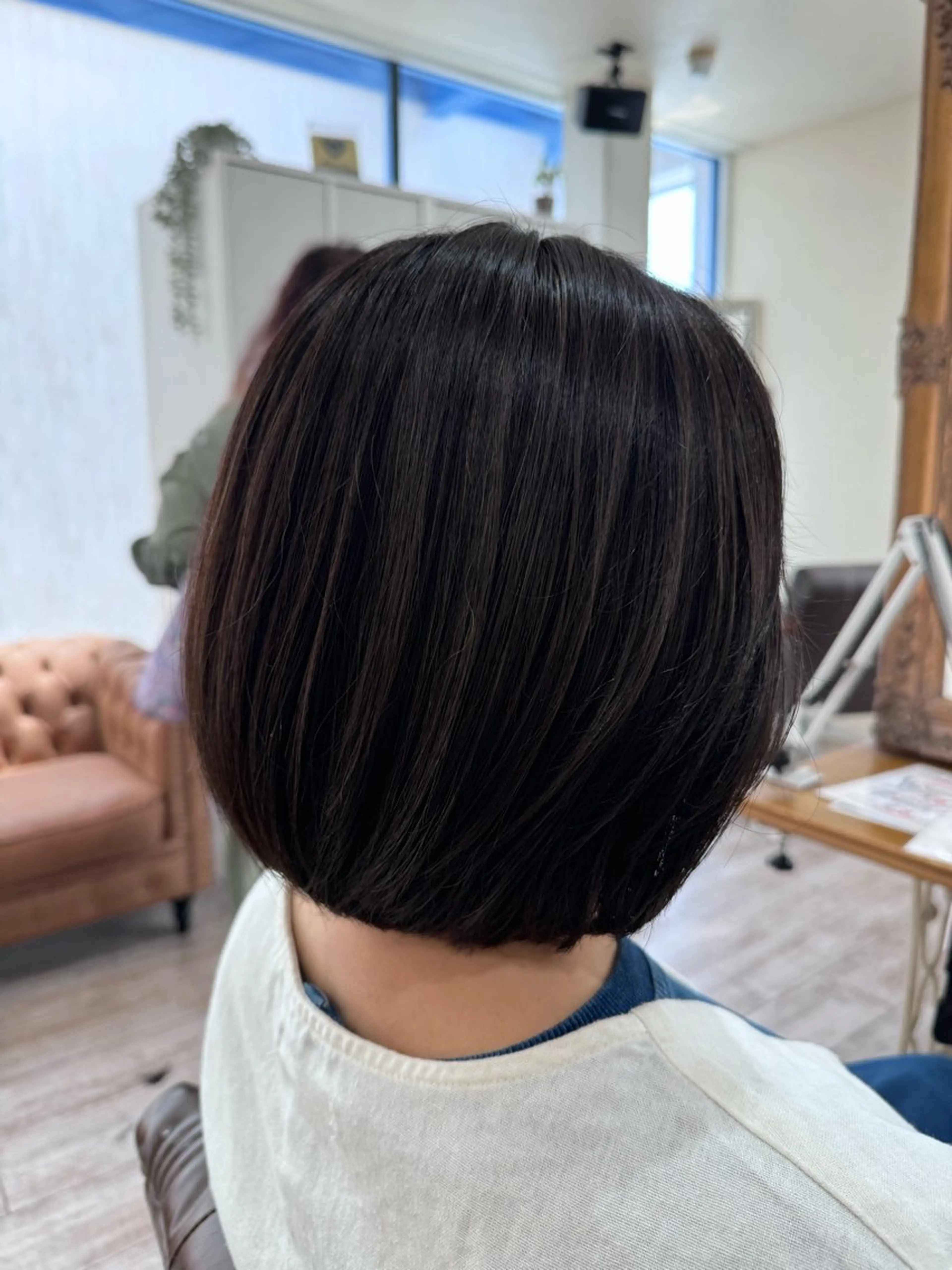 ショート カラー ボブレイヤー ボブ 髪質改善 レイヤーカット トリートメント カット ヘアカラー トリートメント 新越谷noble店長 松本拓也▶◀*.のヘアスタイル
