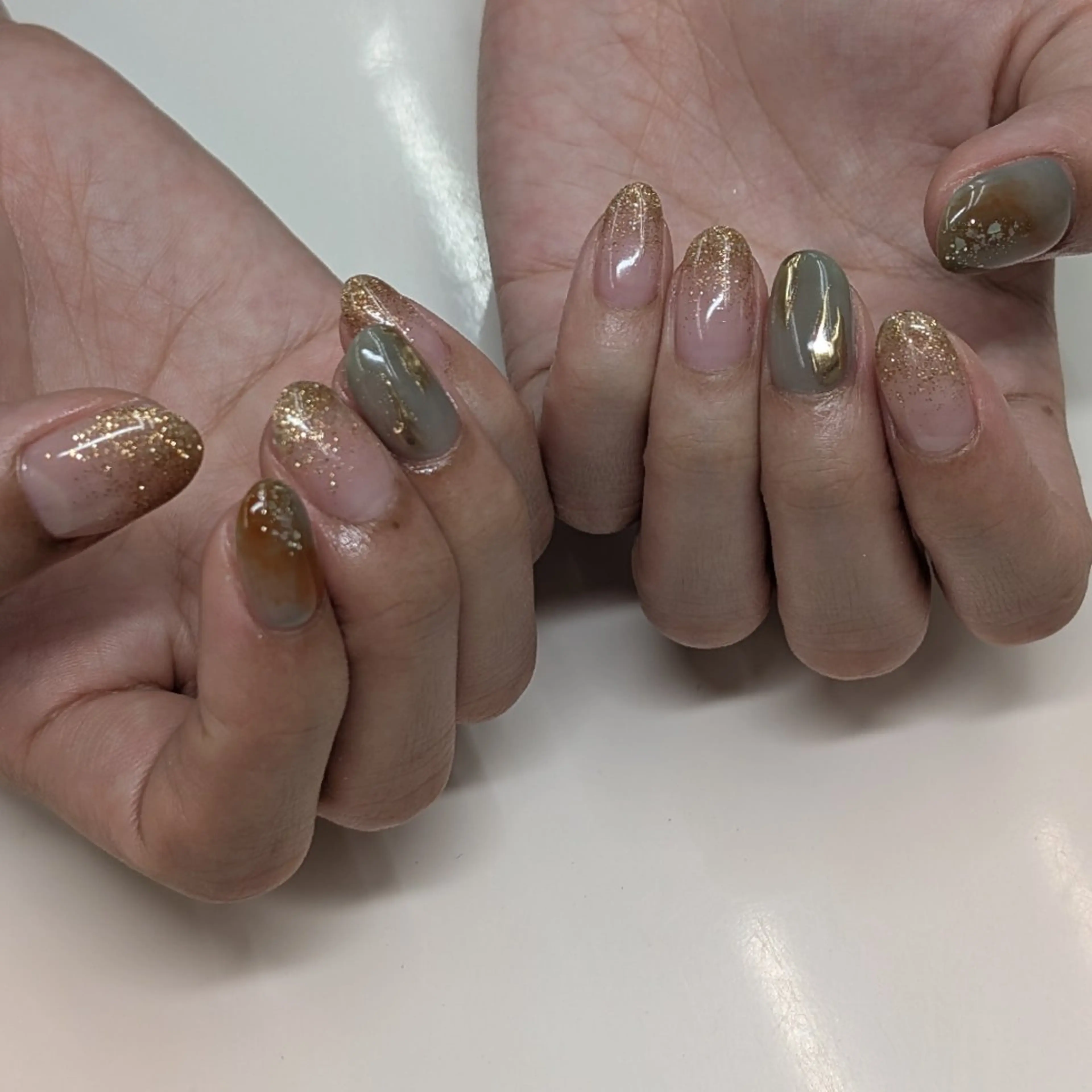 ネイル ハンドネイル ᑎᗩIᒪ｜ᗰIᗰI｜ _५✍️Satou.のネイルデザイン