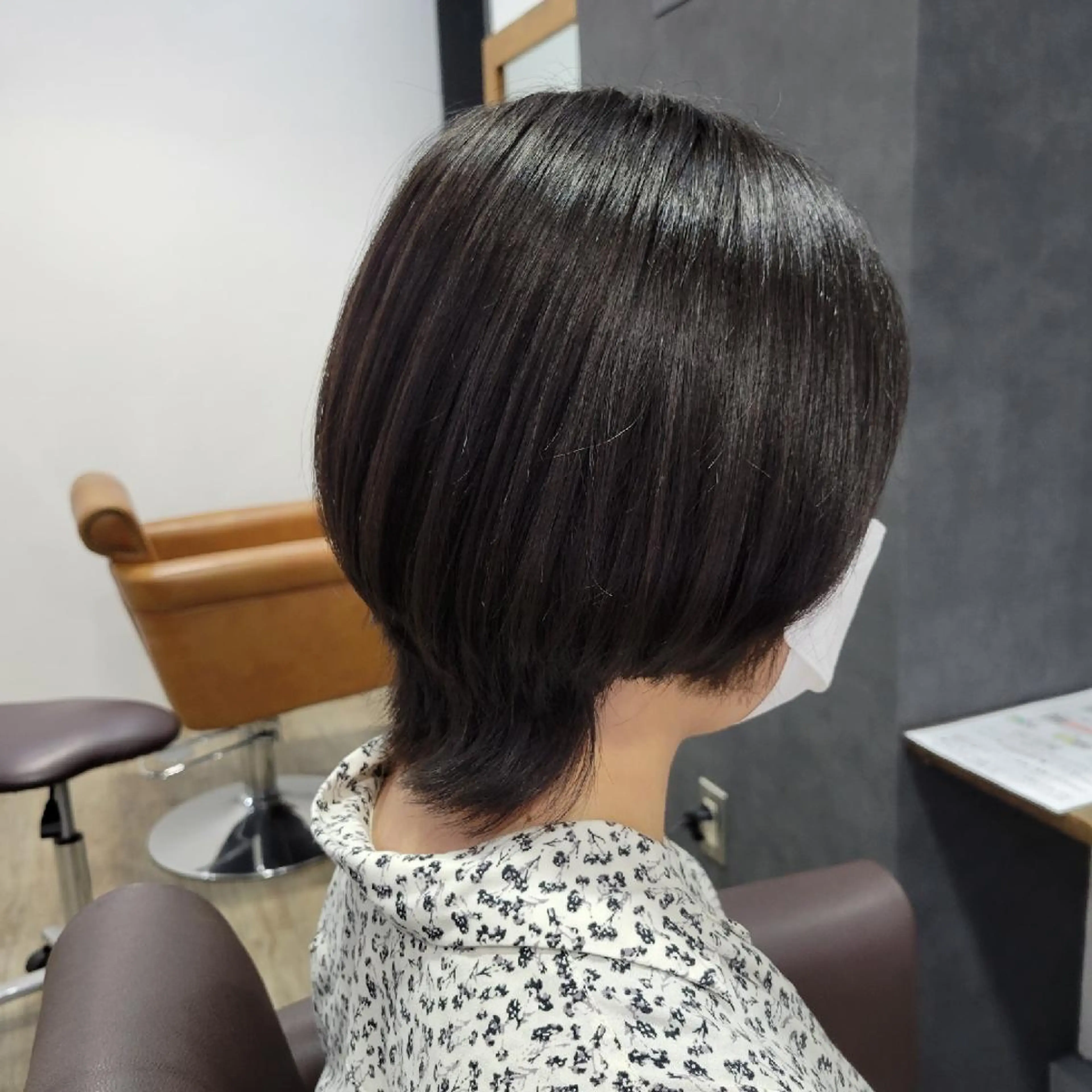 ショート くびれヘア ショートヘア ウルフカット once所属・田中 杏佳のヘアスタイル