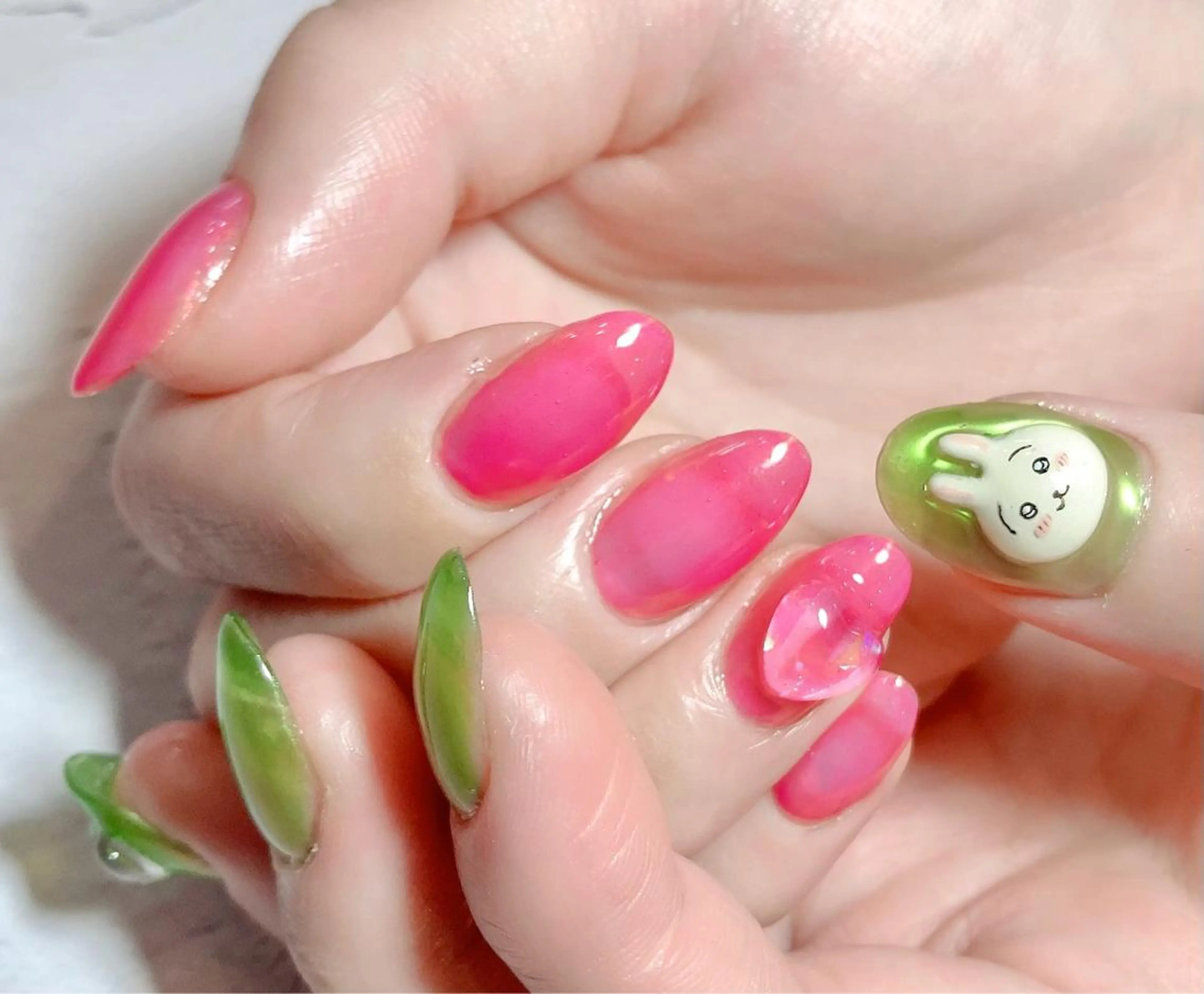 ネイル Spiky とうげ ふうかのネイルデザイン