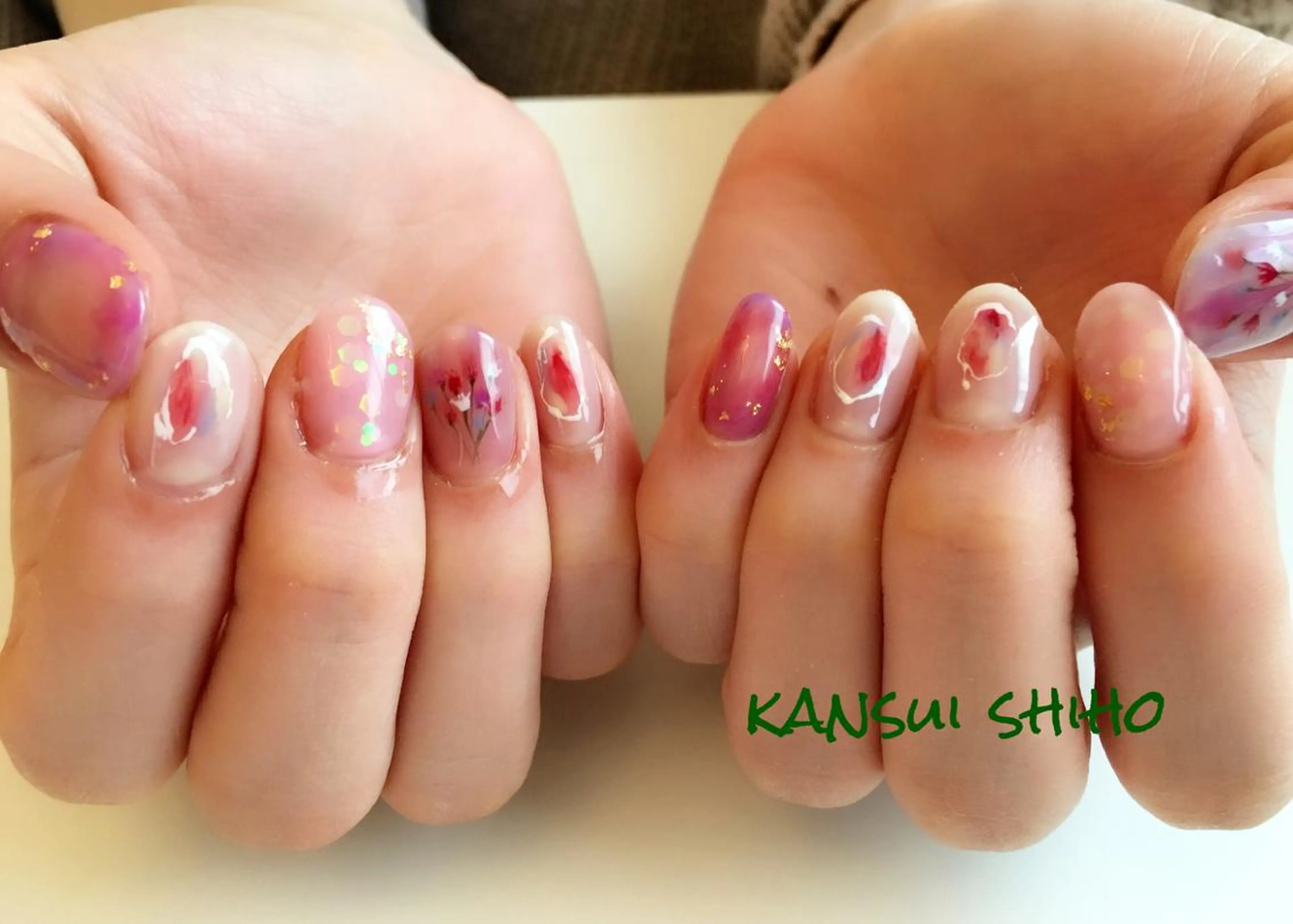 ネイル Elio 国泰寺のネイルデザイン
