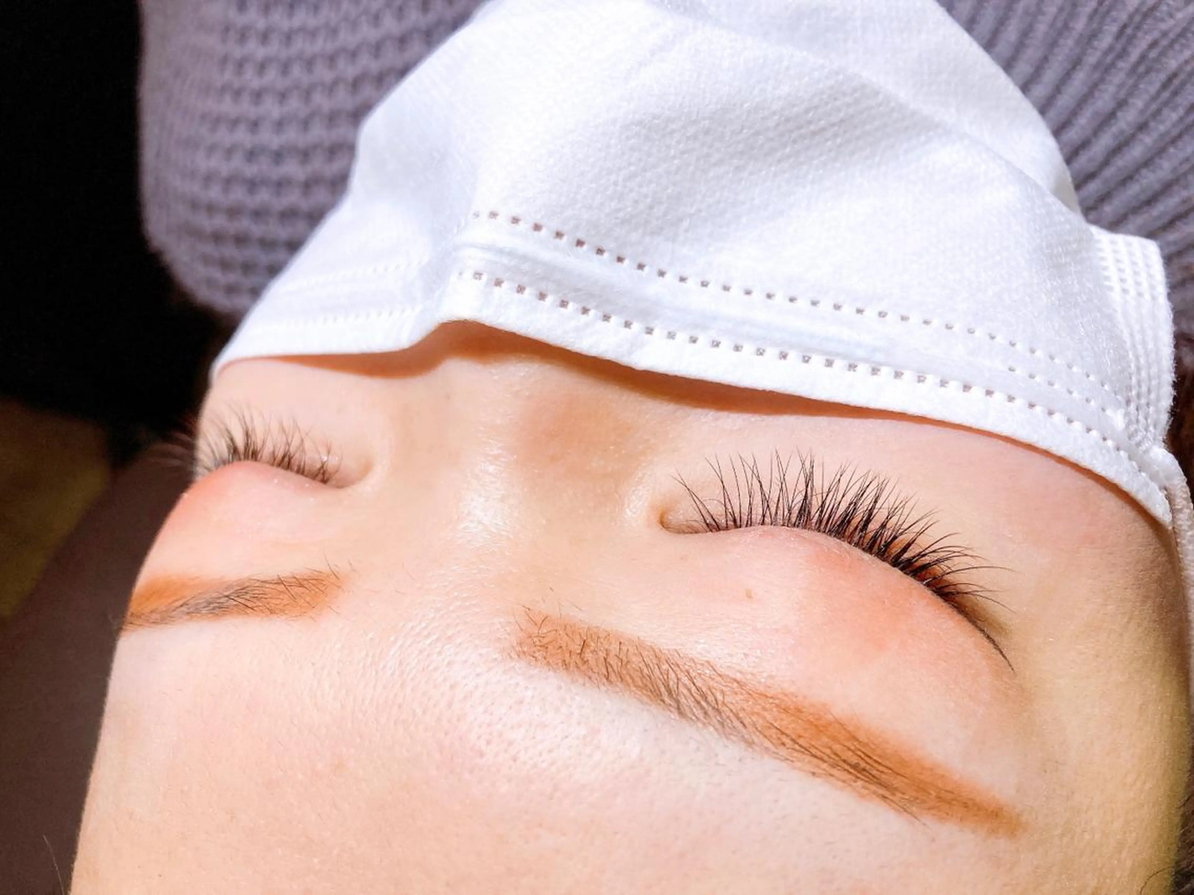 マツエク・マツパ カラーマツエク Jカール Salon de ramuのマツエク・マツパデザイン